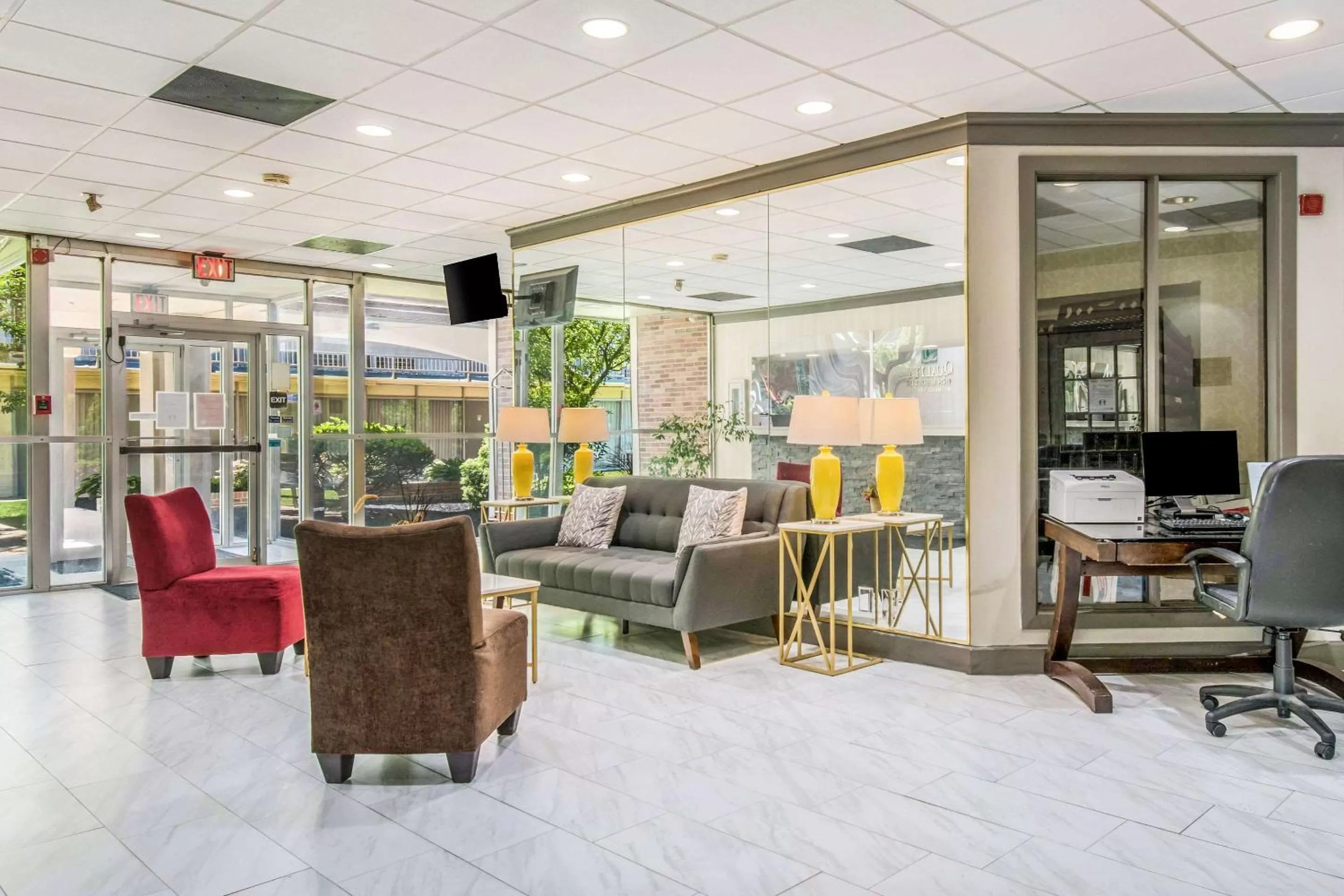 Lobby or reception in Quality Inn & Suites York East