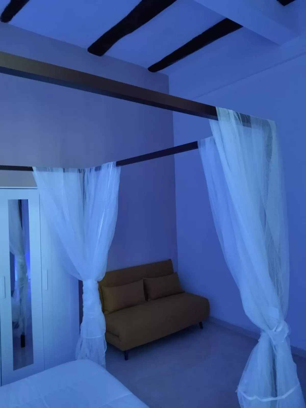 Bed, Seating Area in RELAIS TORRE GLORIA