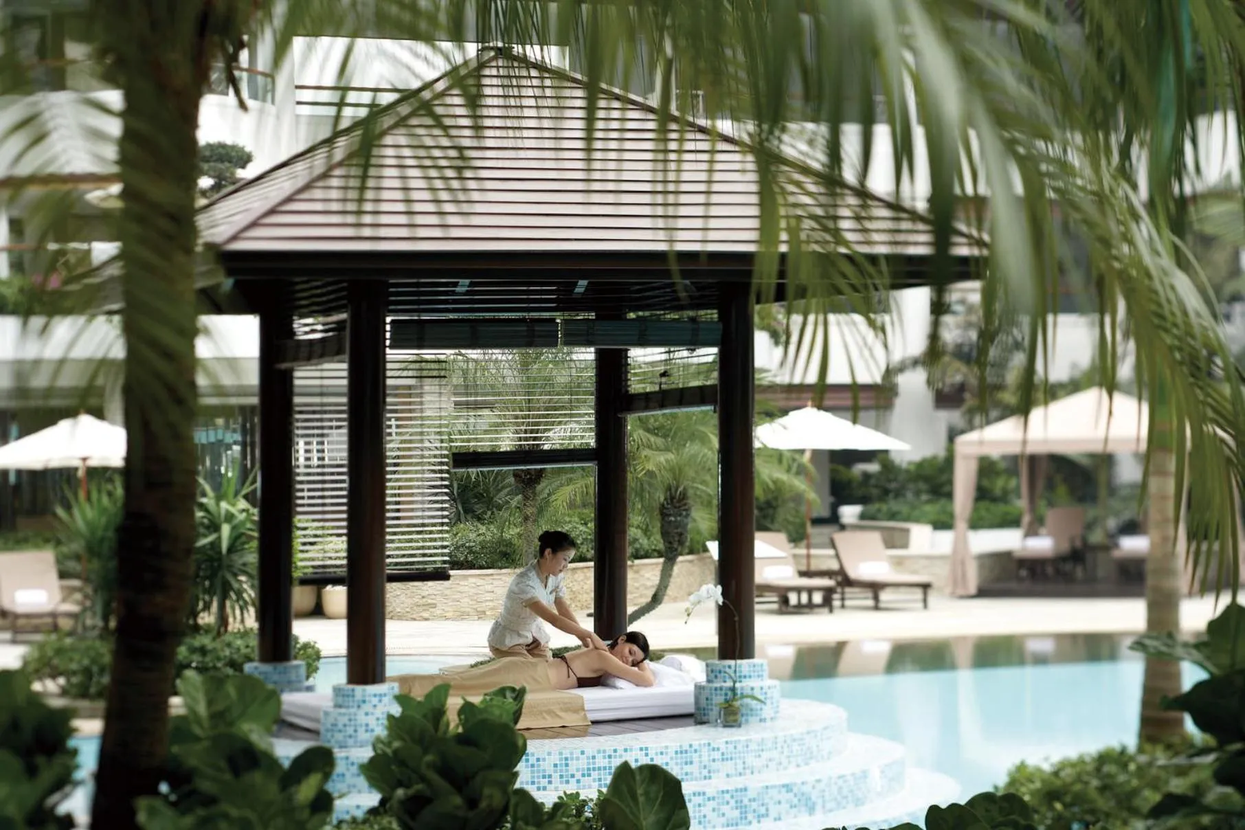 Spa and wellness centre/facilities in Mission Hills Hotel Resorts Shenzhen