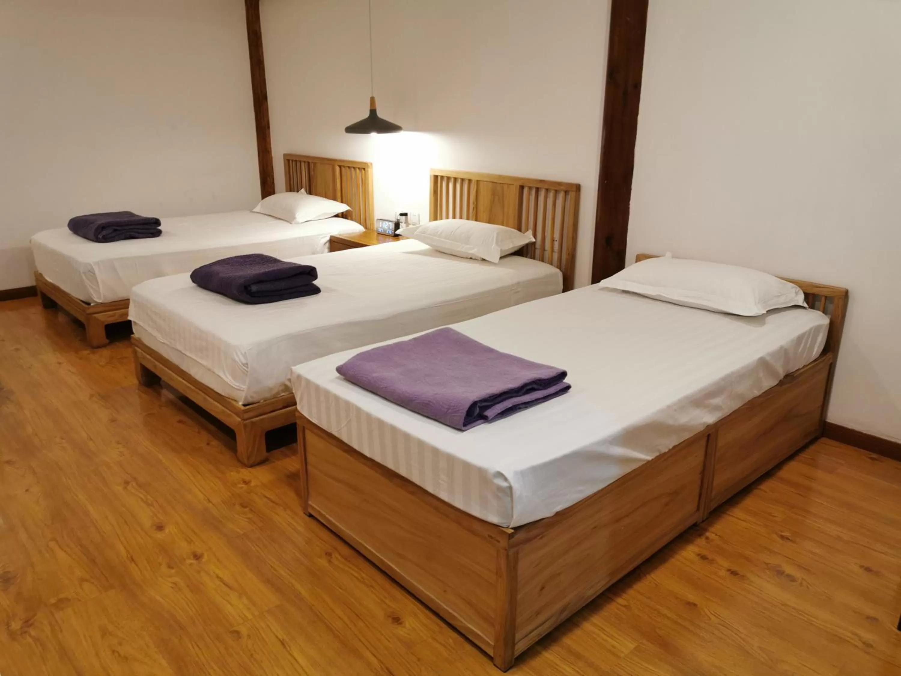 Bed in Beijing Downtown Travelotel