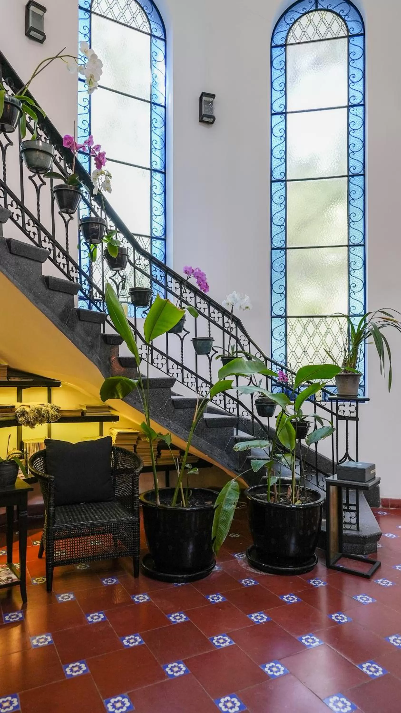 Lobby or reception in Orchid House Mexico City