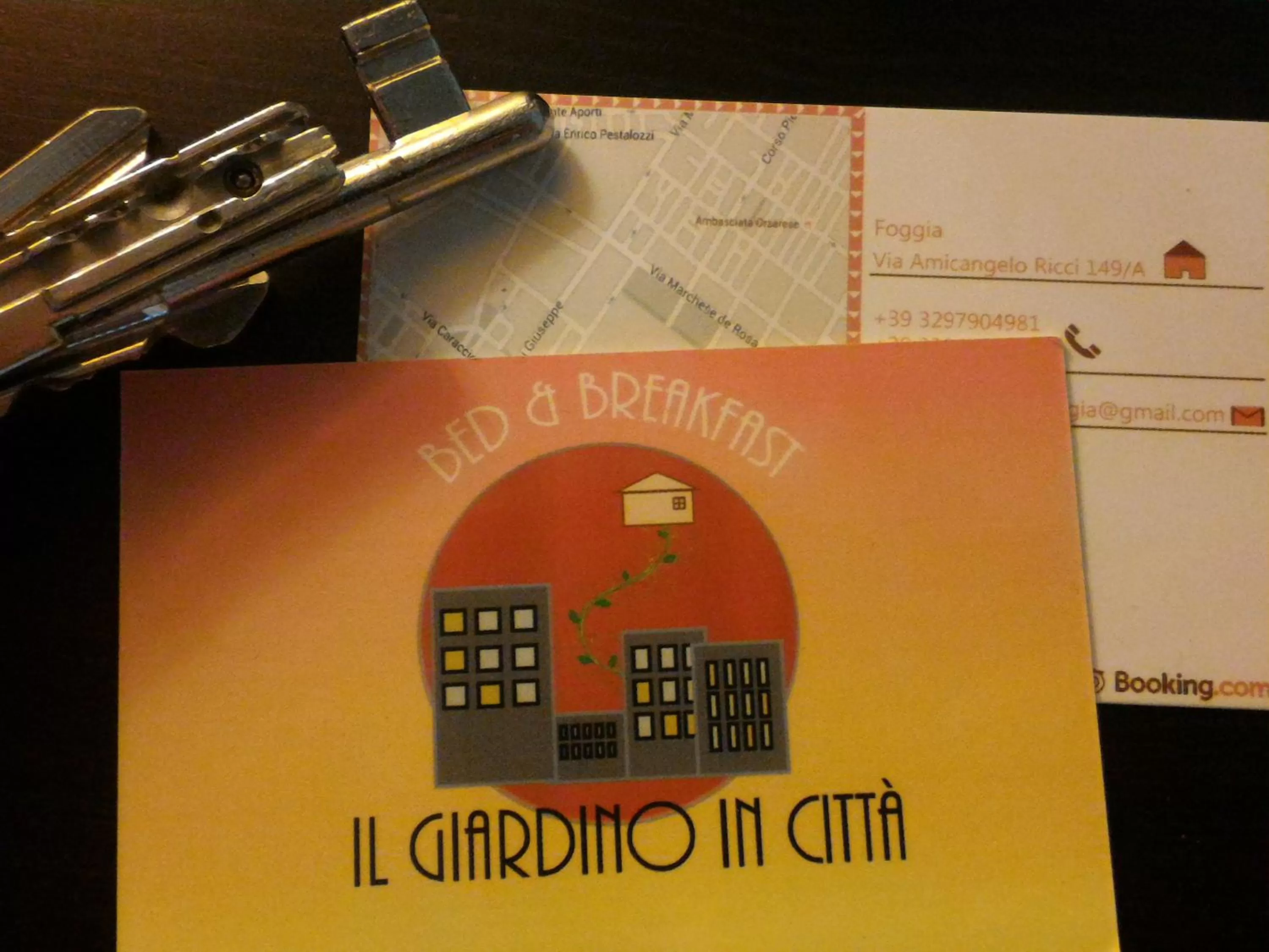 Property logo or sign, Floor Plan in B&B Il Giardino In Città - Parcheggio Privato Gratuito