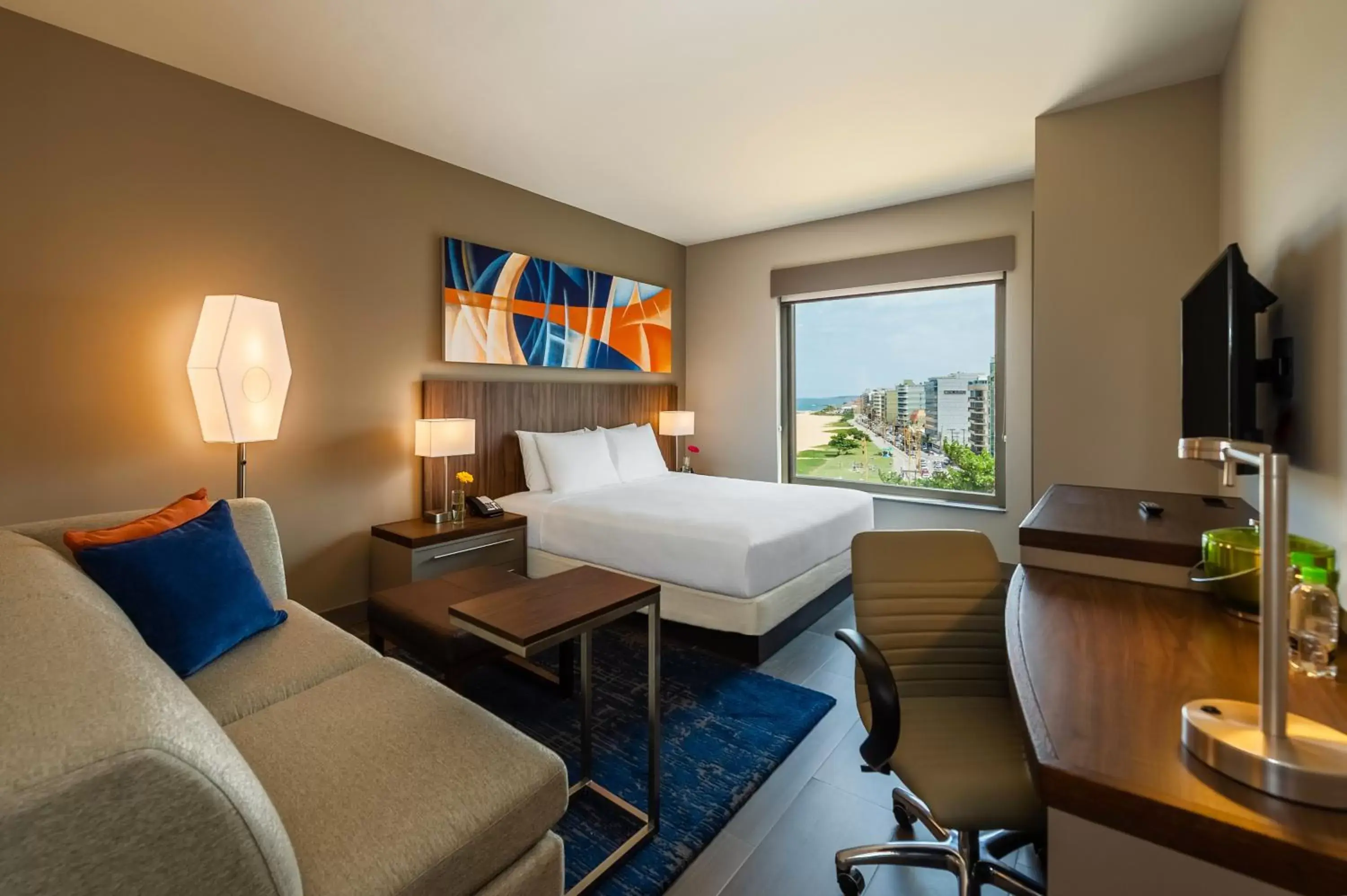 Oceanfront King Room with Sofa Bed and View in Hyatt Place Macae Oceanfront King Room with Sofa Bed and View in Hyatt Place Macae