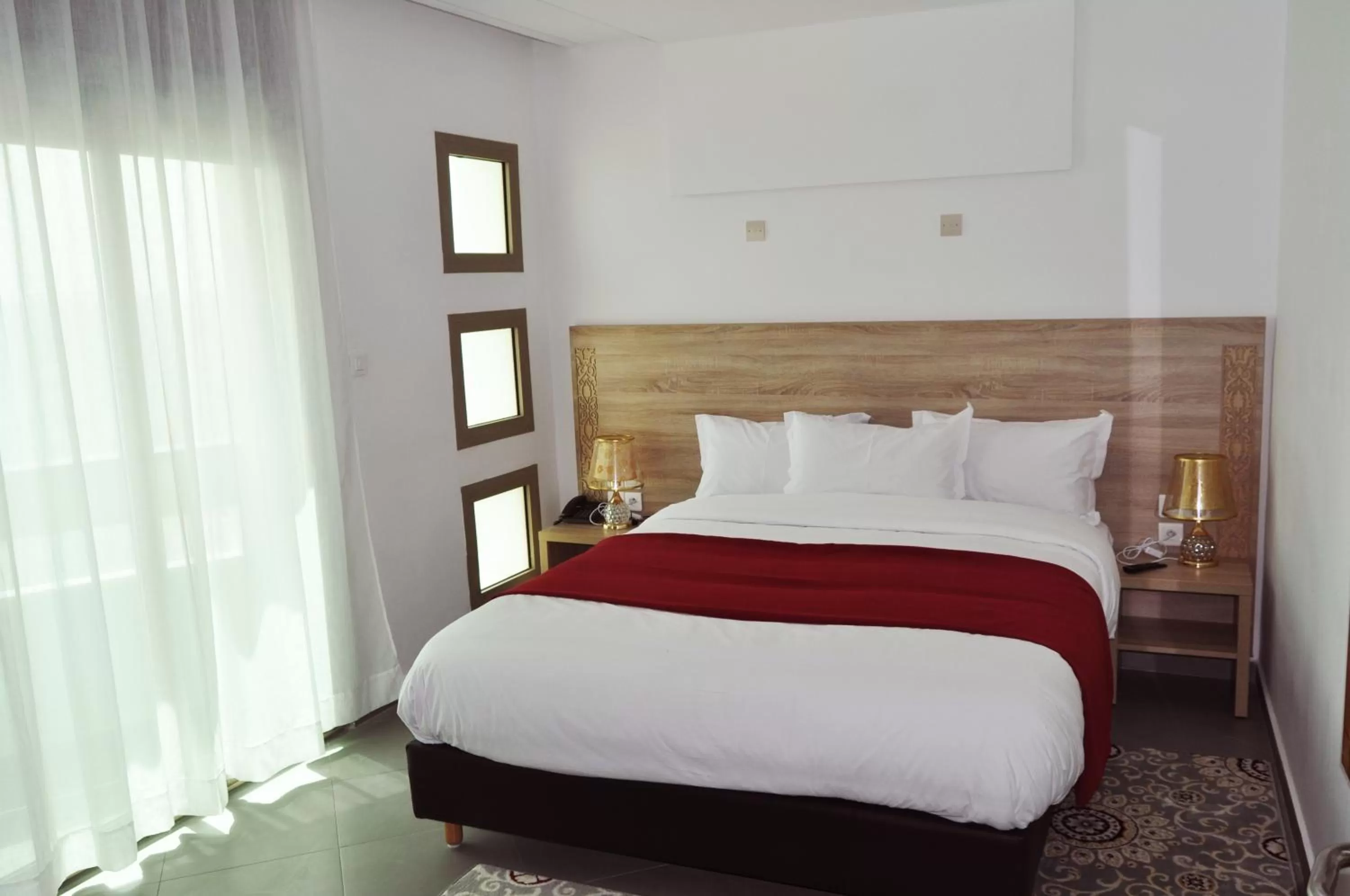 Bed in Dakhla Sur Mer Hôtel