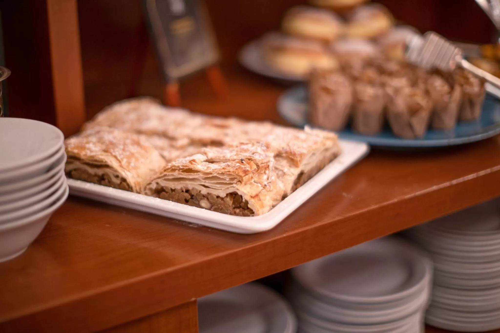 Buffet breakfast in Hotel Meteor Plaza Prague