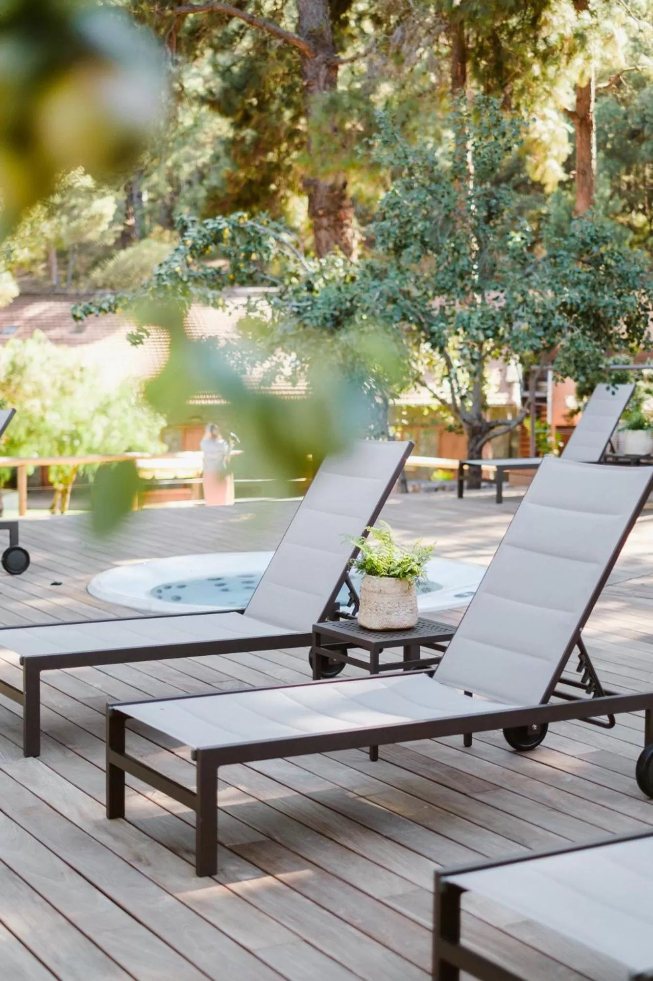 Solarium in Hotel Rural Ohana