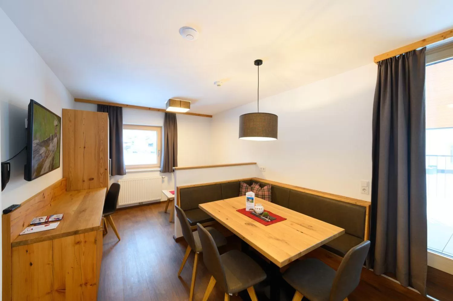 Kitchen or kitchenette in Appartement-Pension Kendlbacher