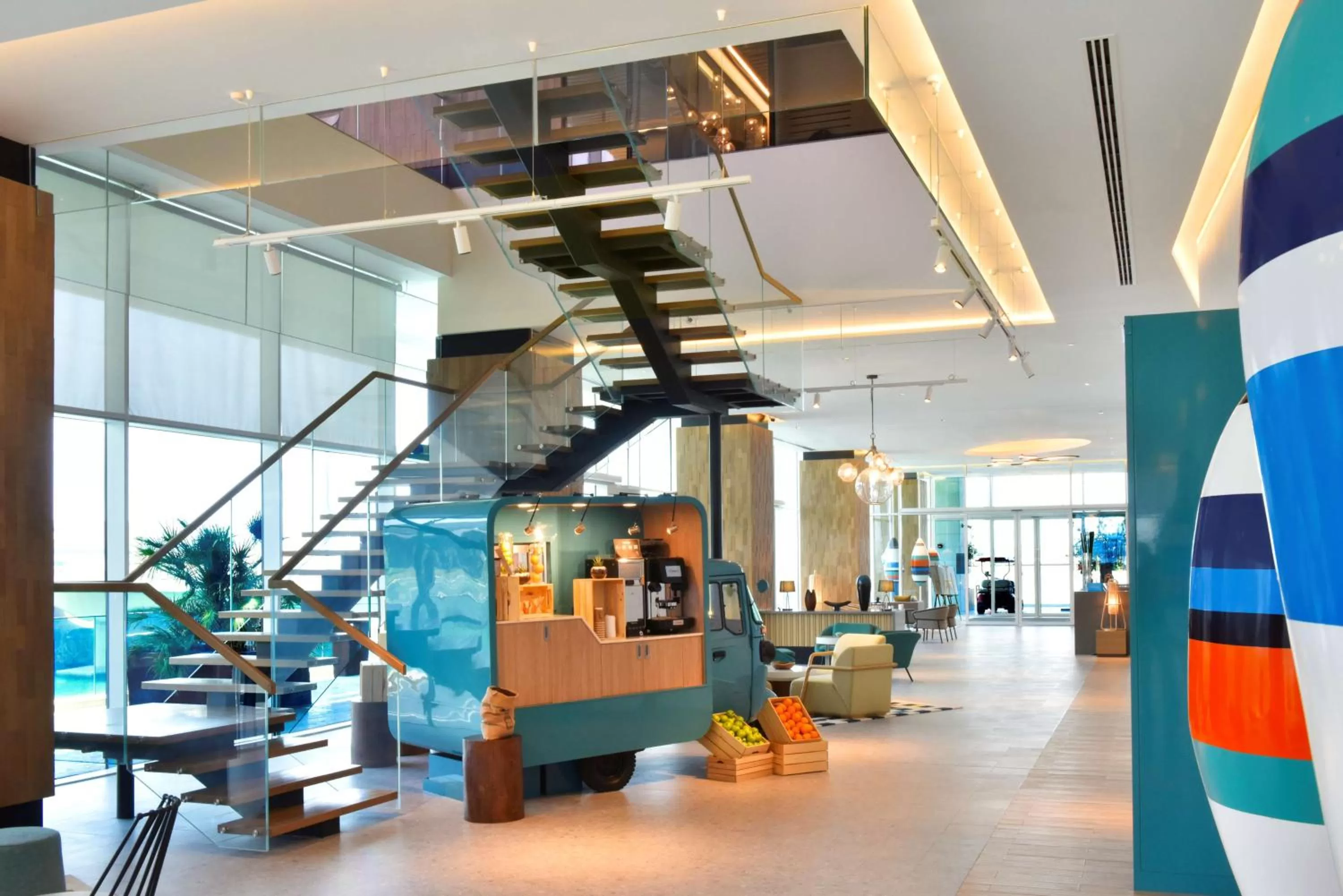 Restaurant/places to eat in Hilton Garden Inn Bahrain Bay