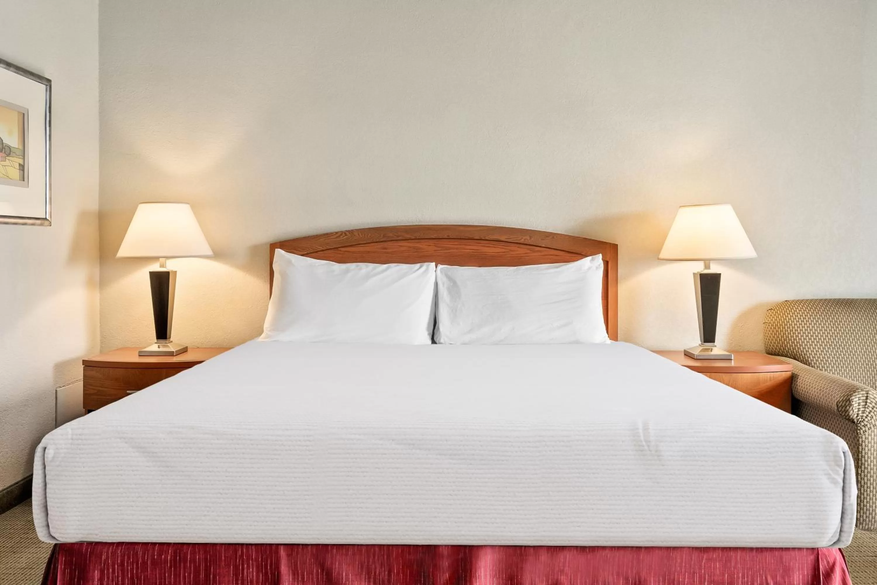 Bed in Golden Sails Hotel