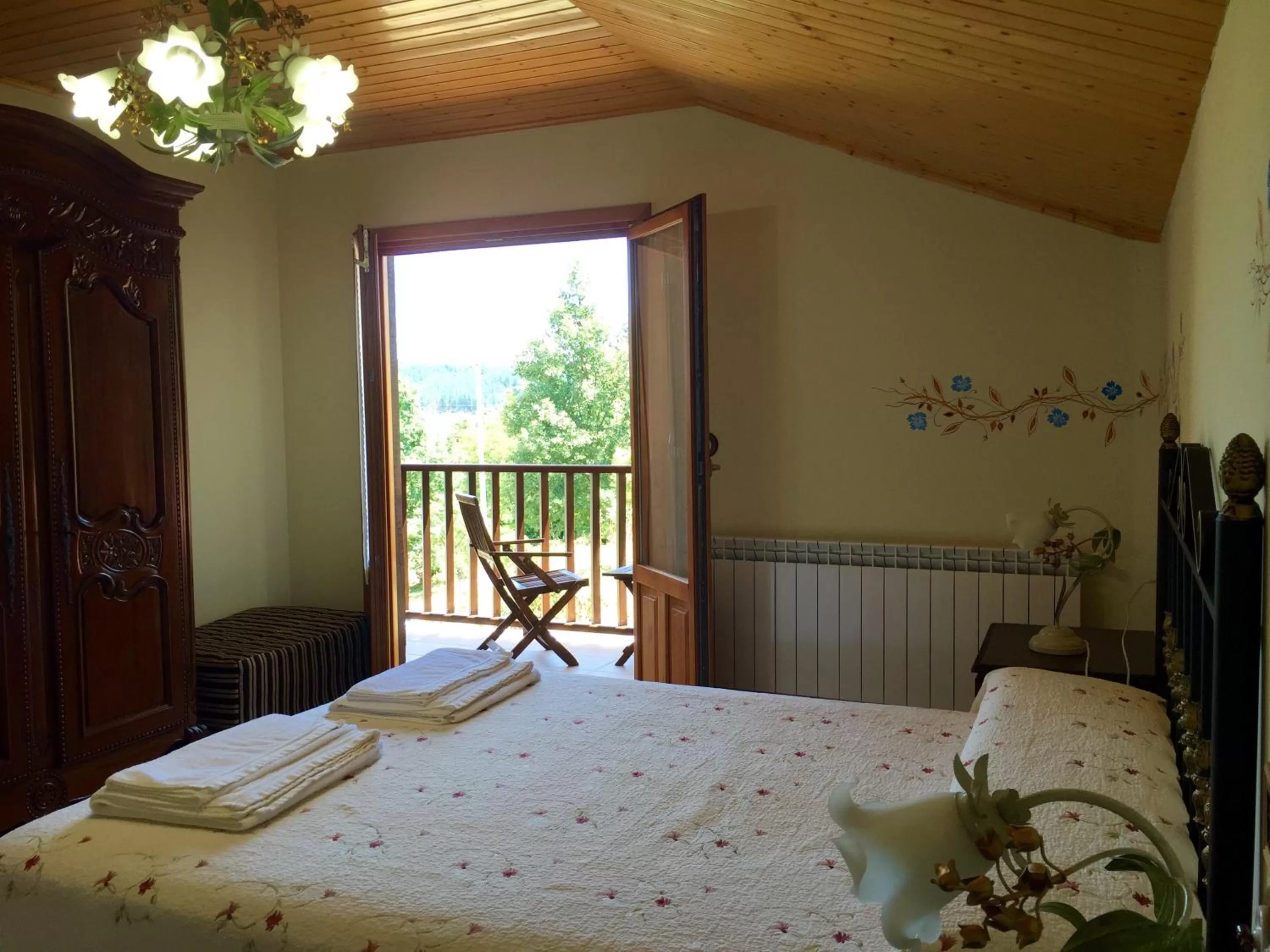 Decorative detail, Bed in Hotel Rural Casa Ana