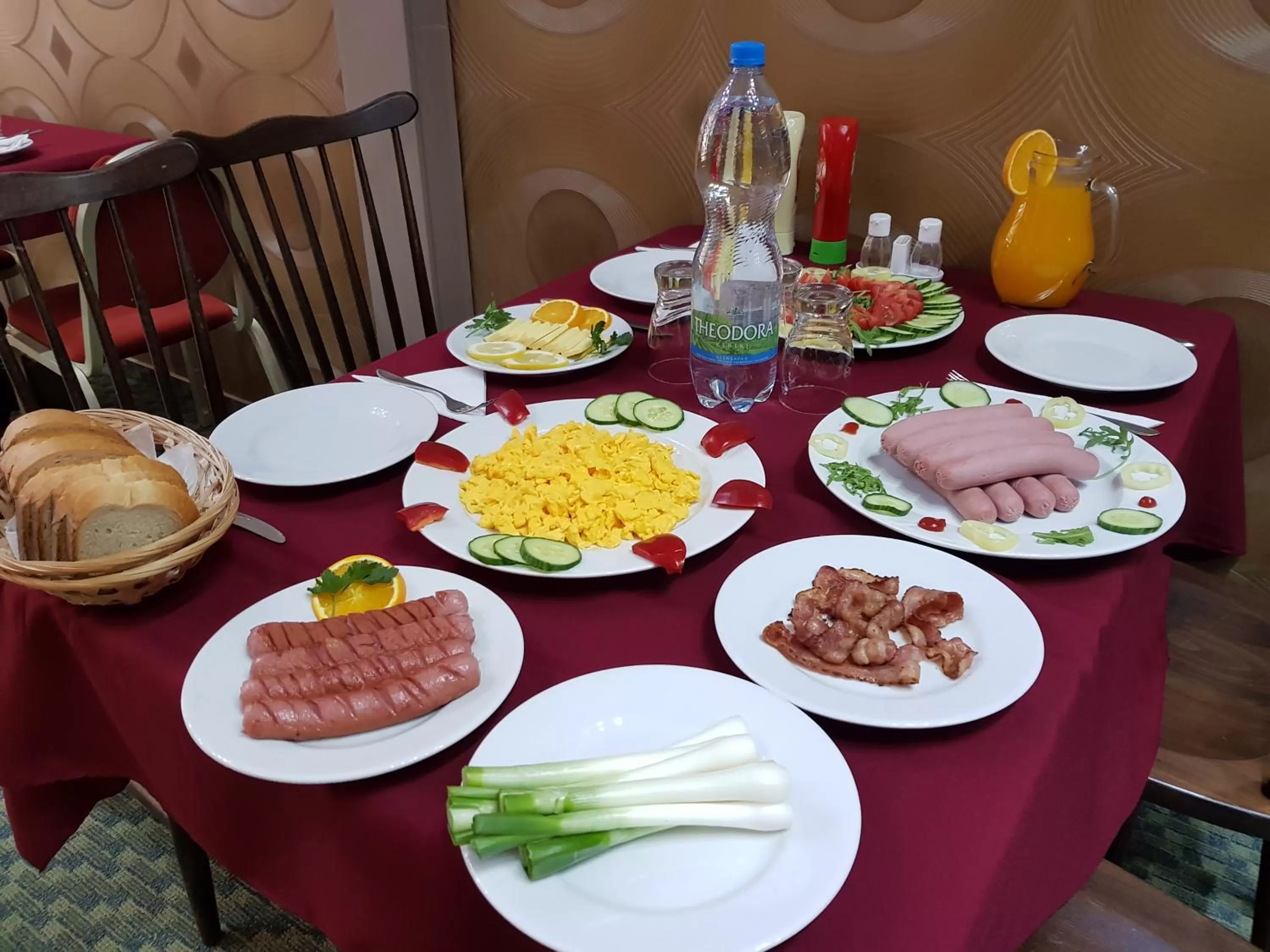 Breakfast in Petra Hotel