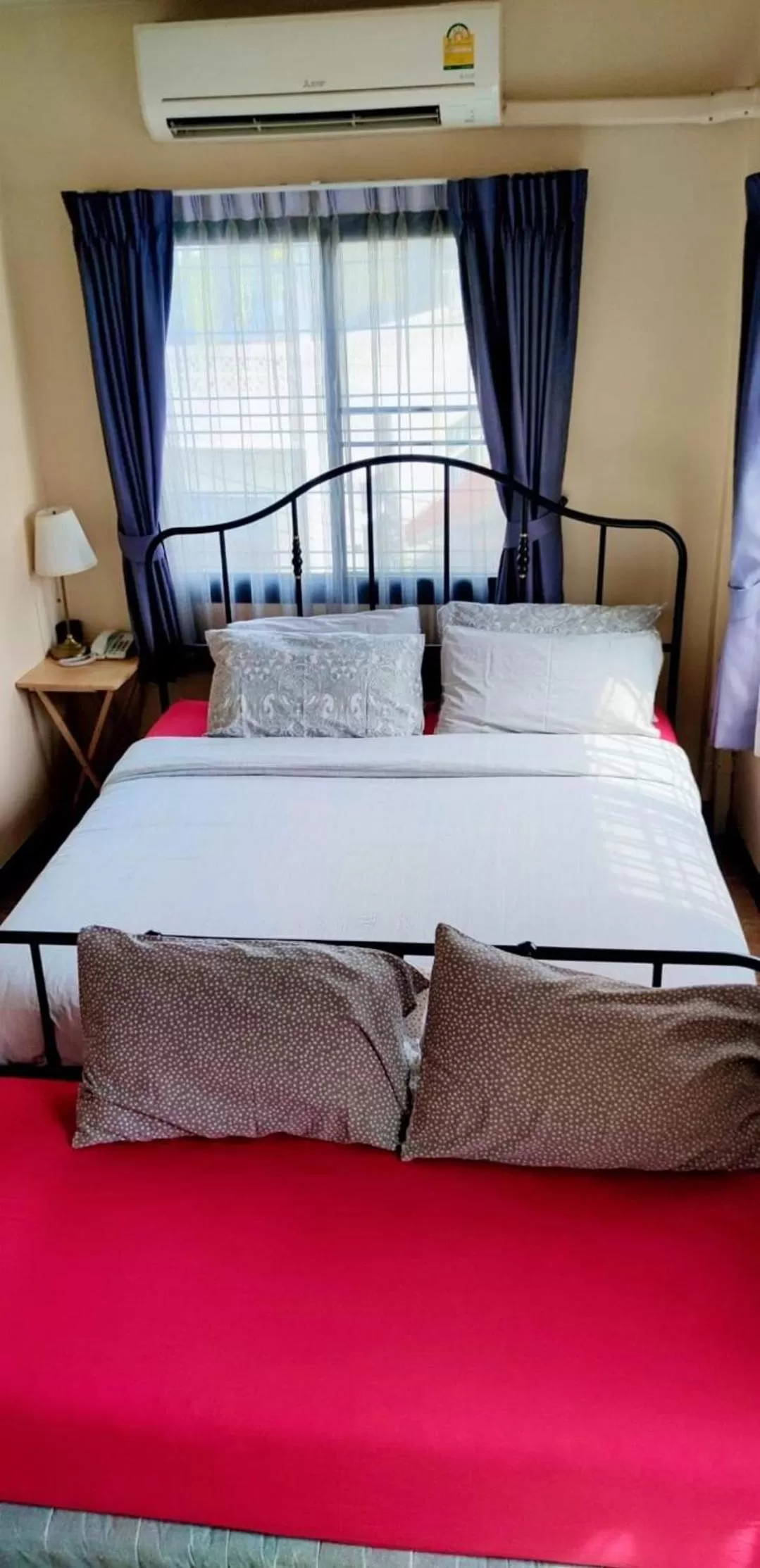 Bed in The Cube Sathorn Boutique Hotel