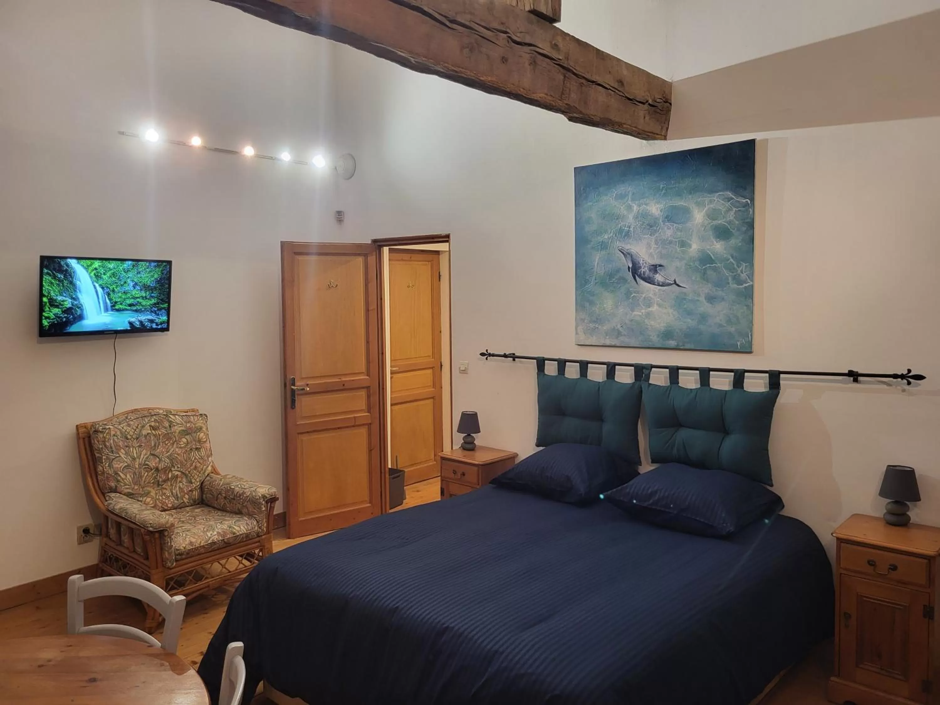 Bed in Domaine de La Sarrotte