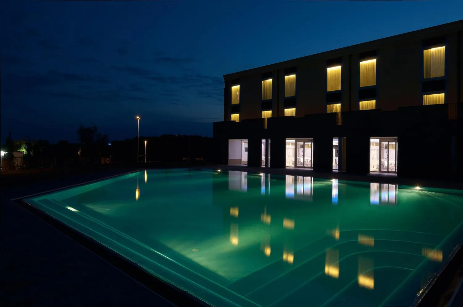 Pool view in A Point Arezzo Park Hotel