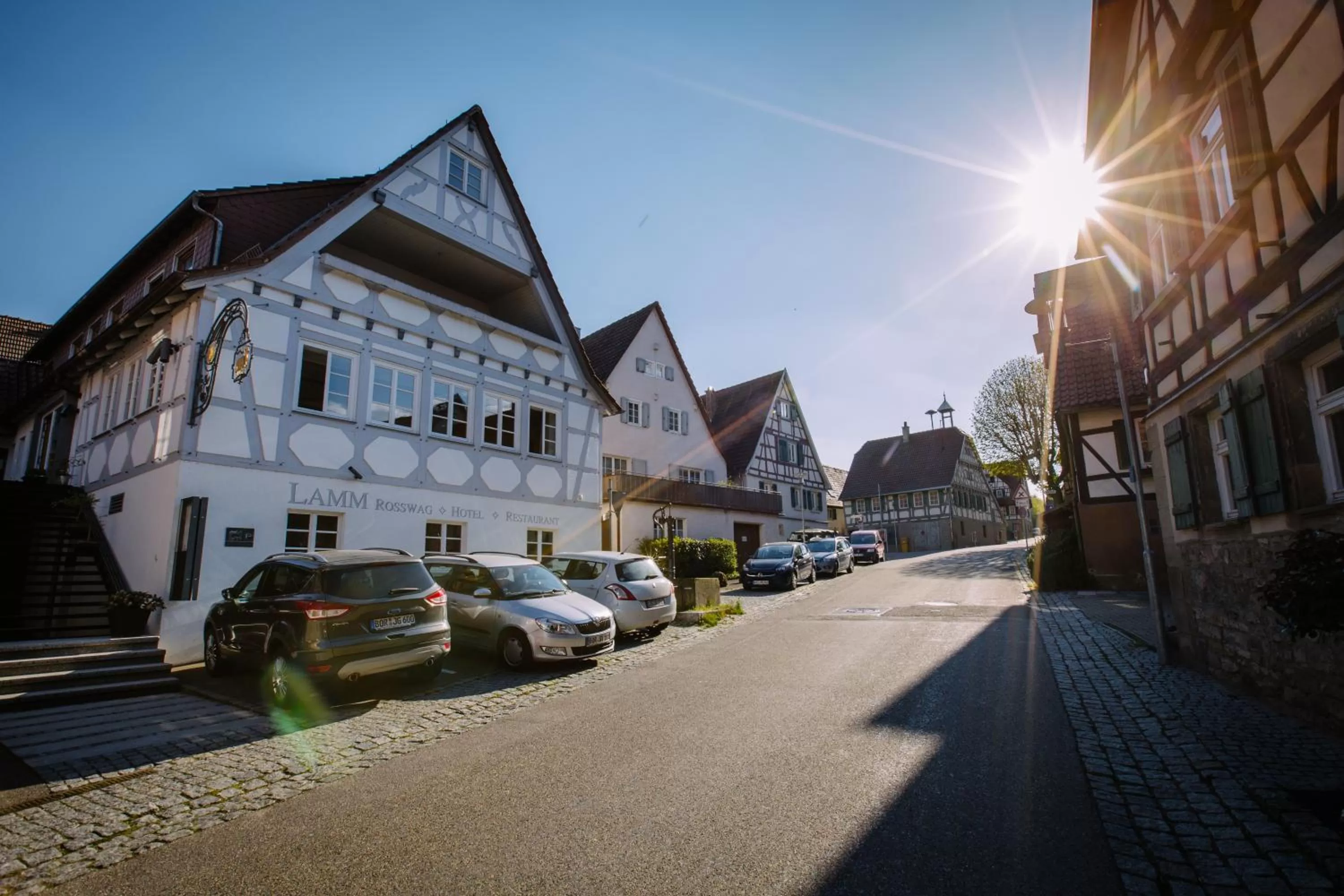 Property building in Hotel Restaurant Lamm Rosswag