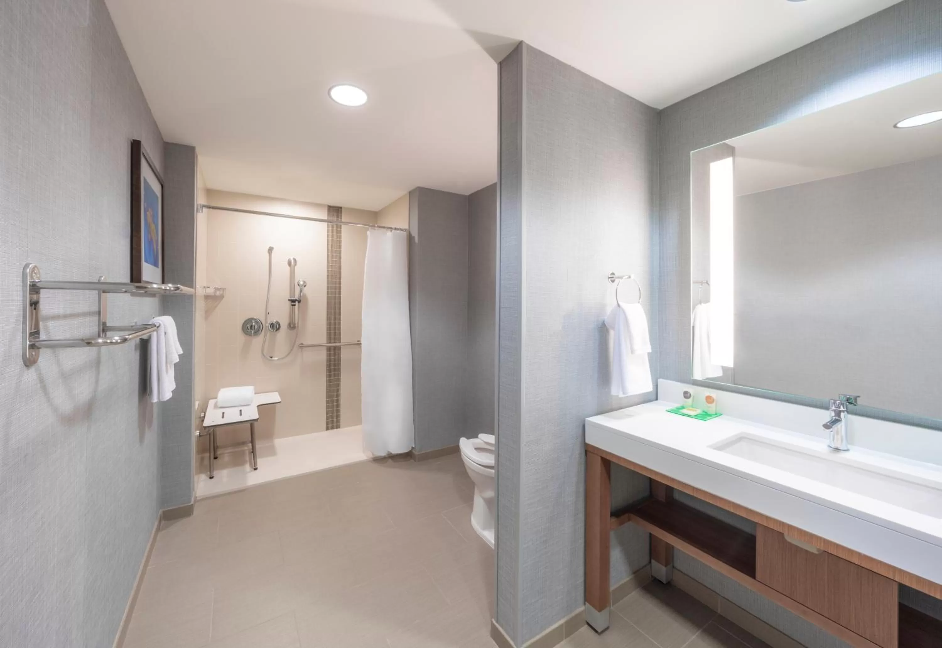 King Suite with Roll-In Shower - Disability Access in Hyatt Place Sandestin at Grand Blvd