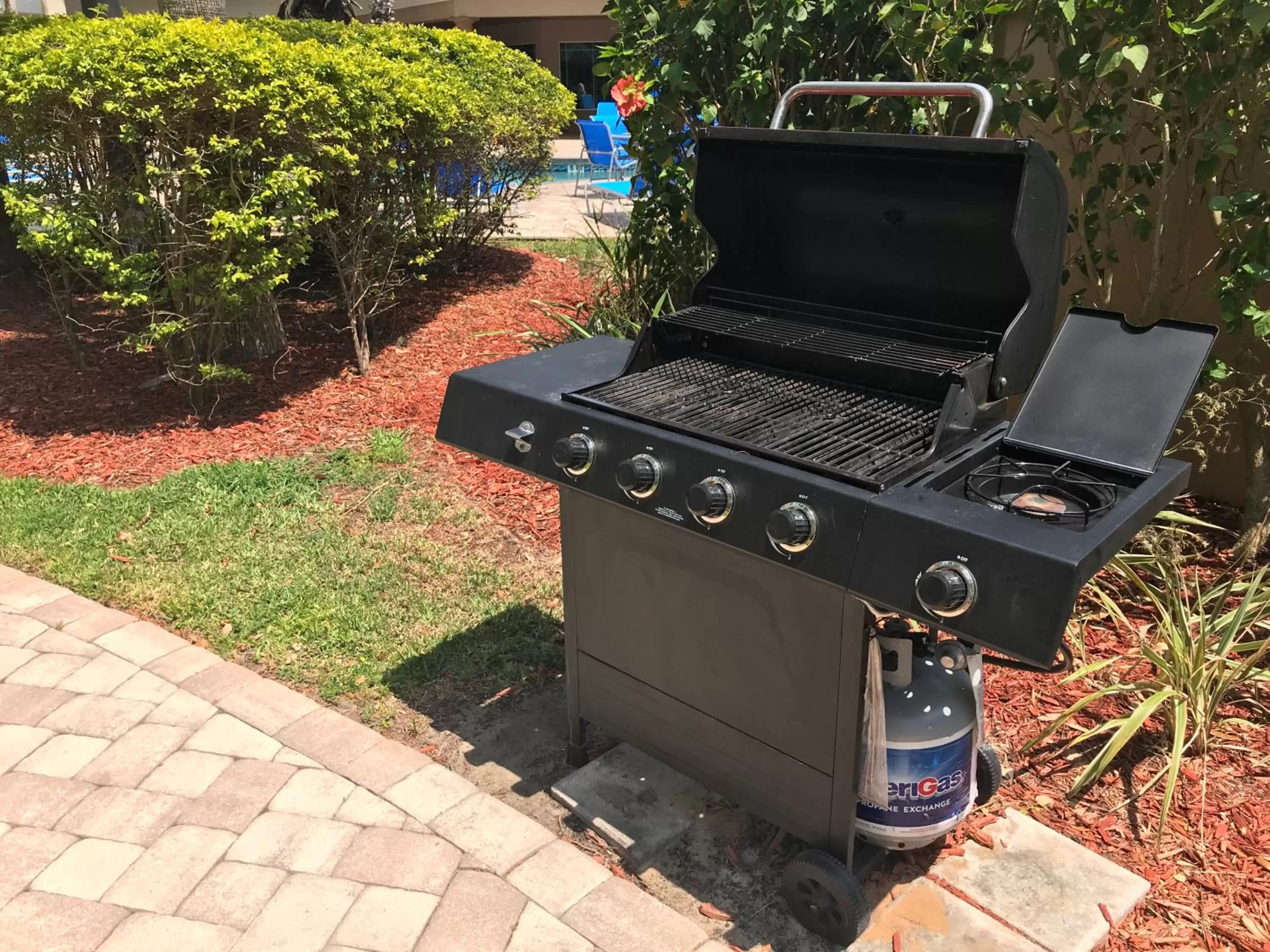 BBQ facilities in Hawthorn Extended Stay by Wyndham Orlando