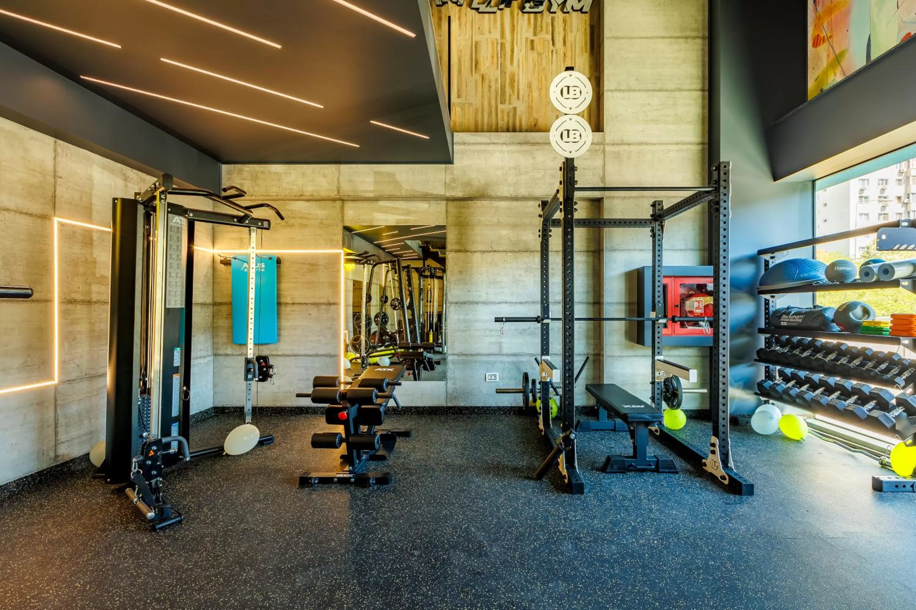 Fitness centre/facilities in Mava Apartamente