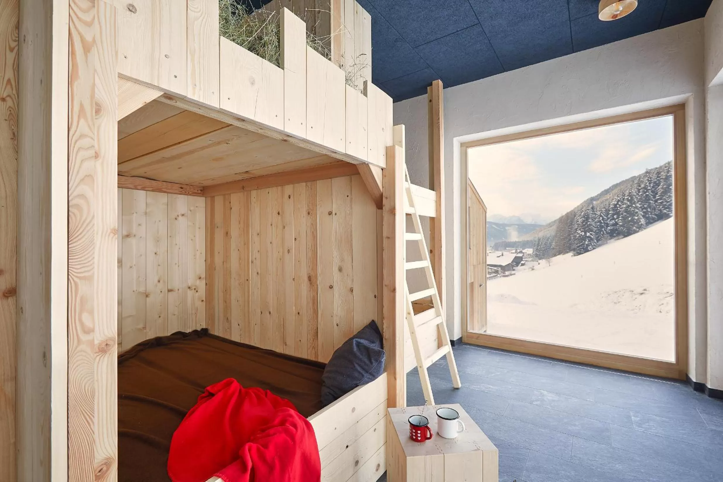 Swimming pool in Bio Aparthotel Blaslahof