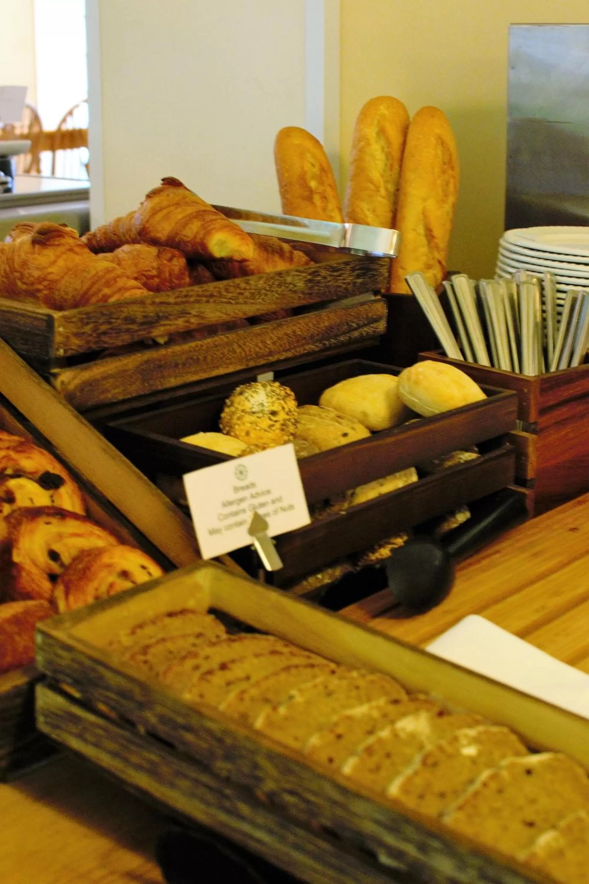 Continental breakfast in The Royal Foundation of St Katharine