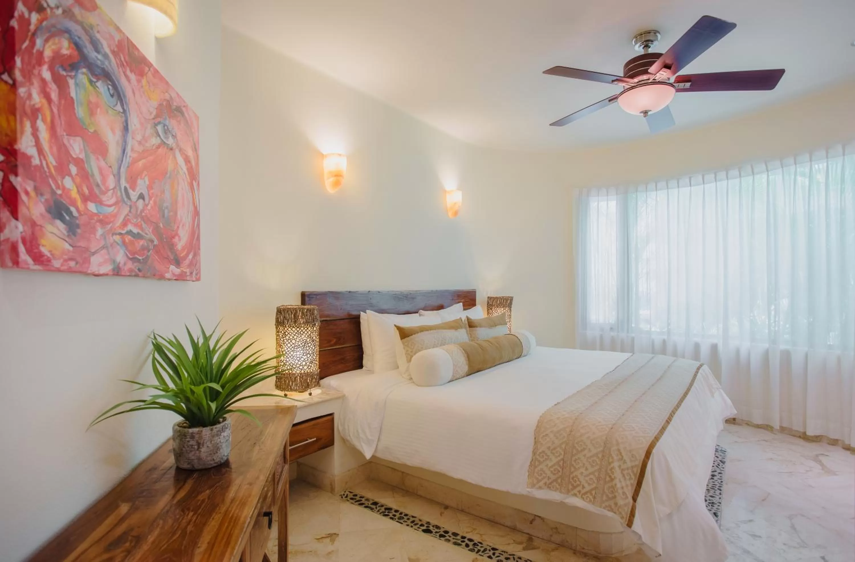 Bedroom, Bed in Maya Villa Condo Hotel and Beachclub