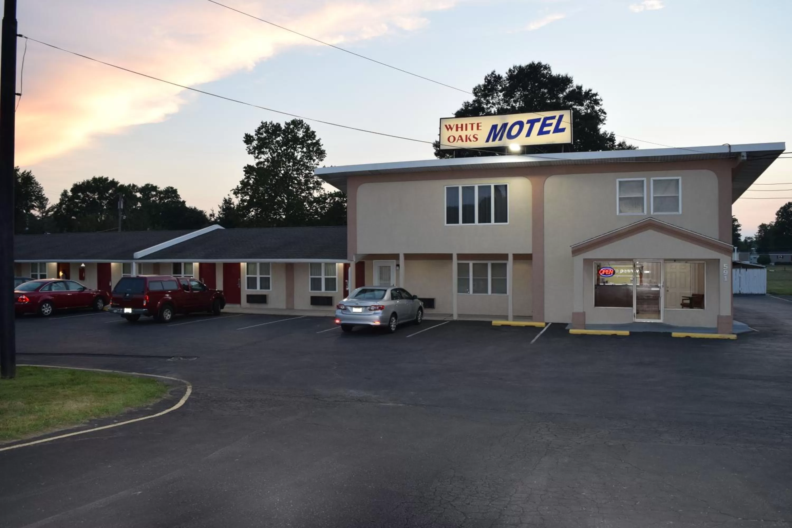 Property building in White Oaks Motel Pennsville/Carneys Point