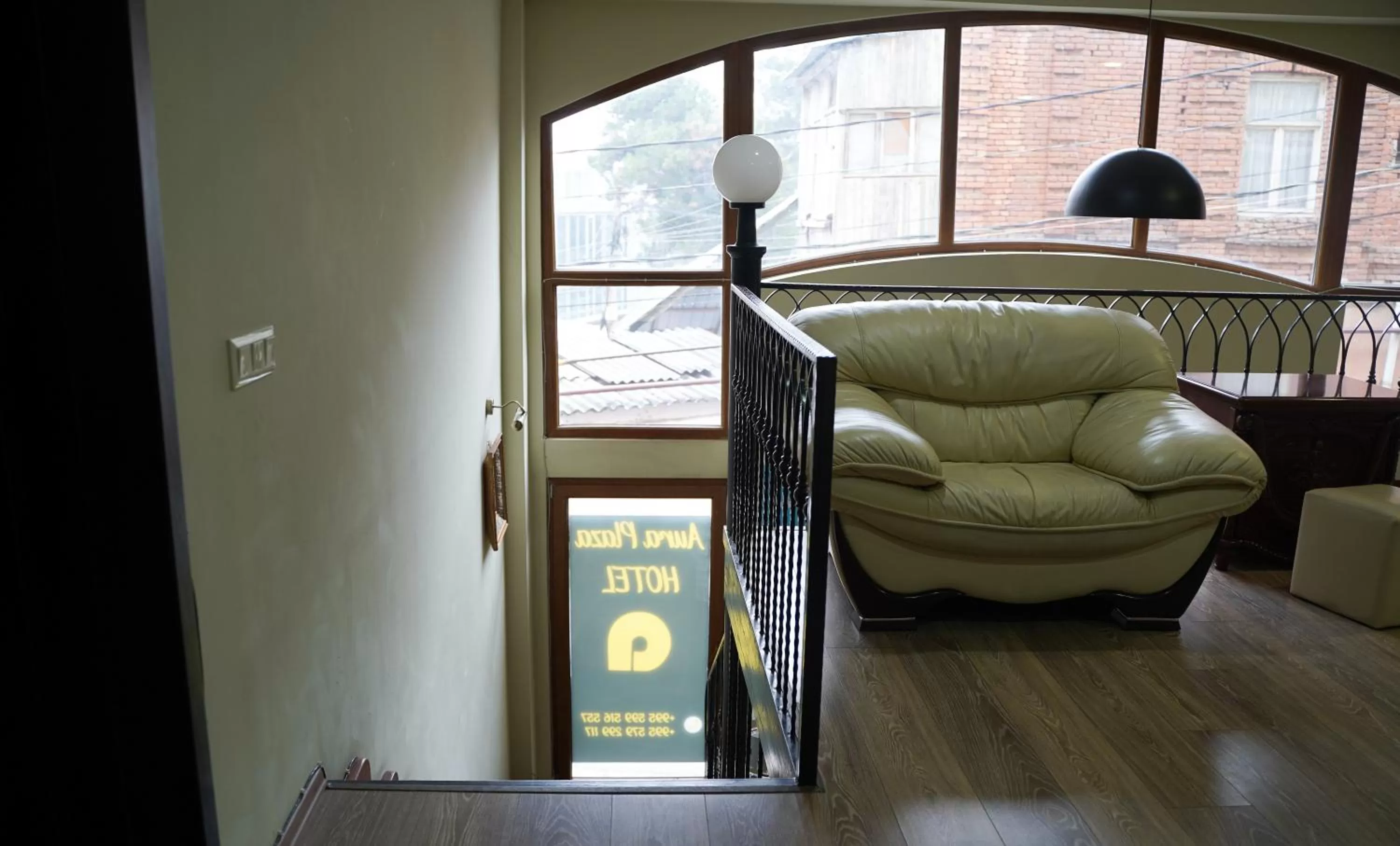 Seating area in Aura Plaza Hotel
