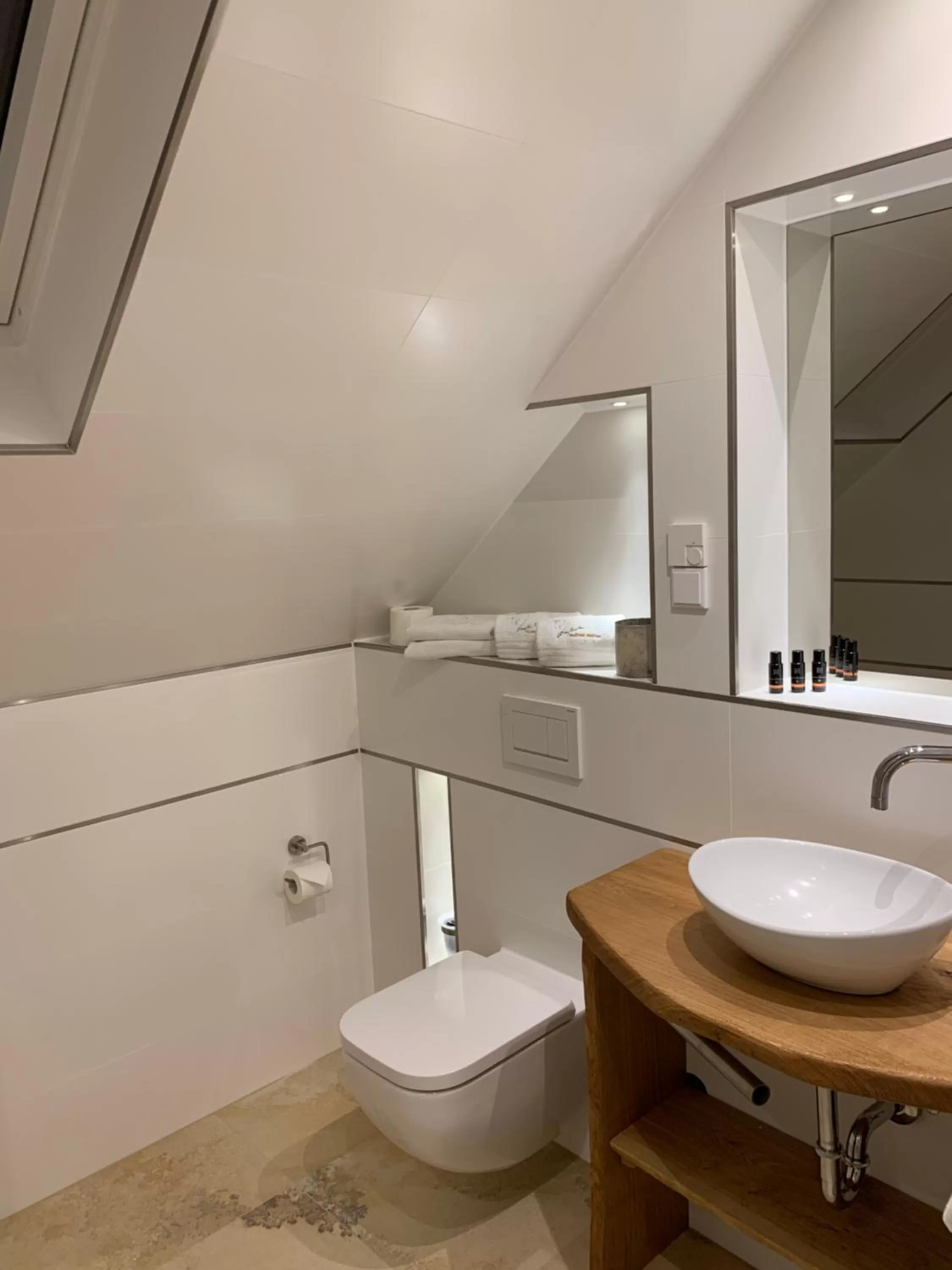 Decorative detail, Bathroom in Hotel Inselhof