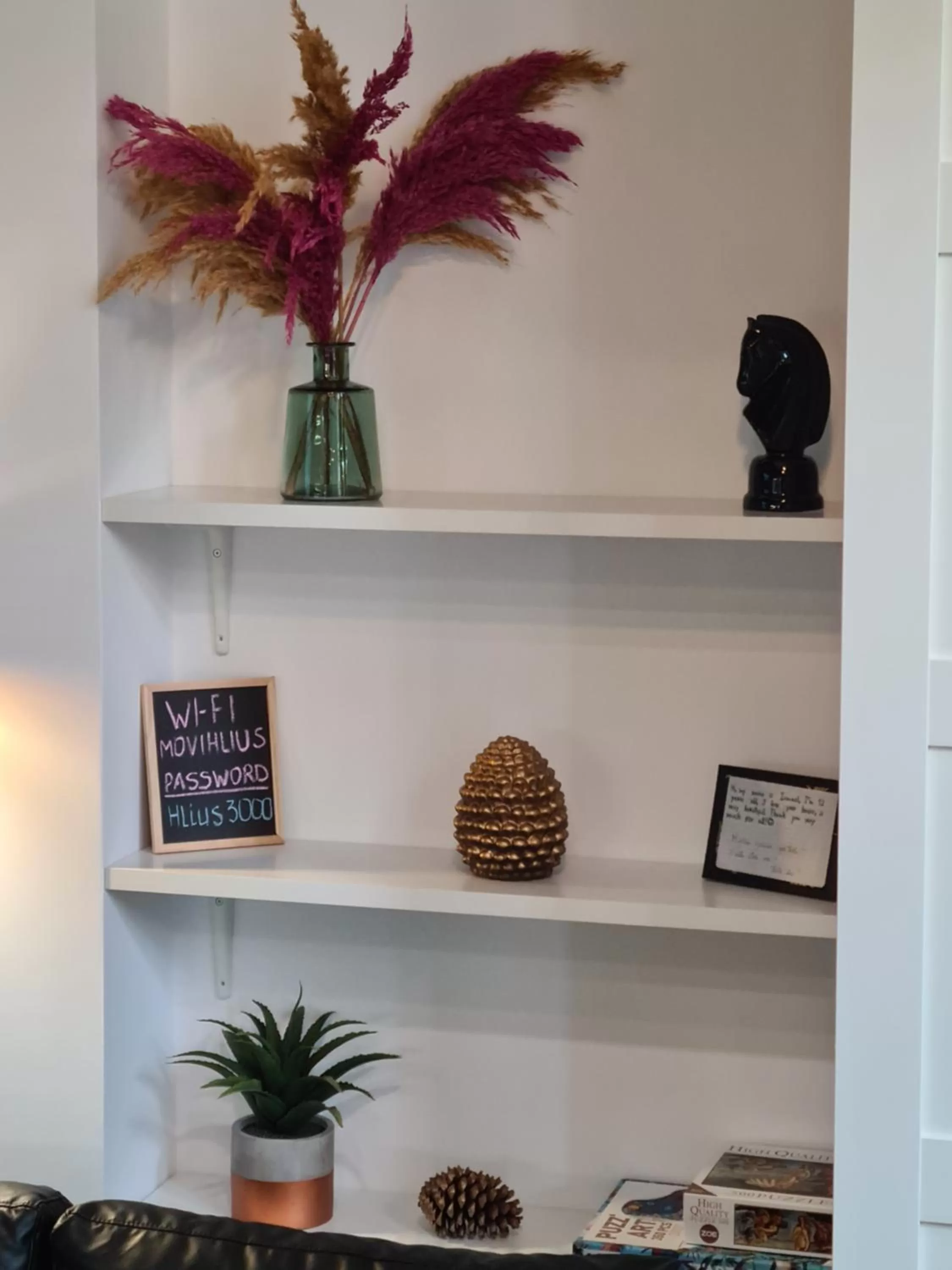 Library in Hlius Brand New Apartments