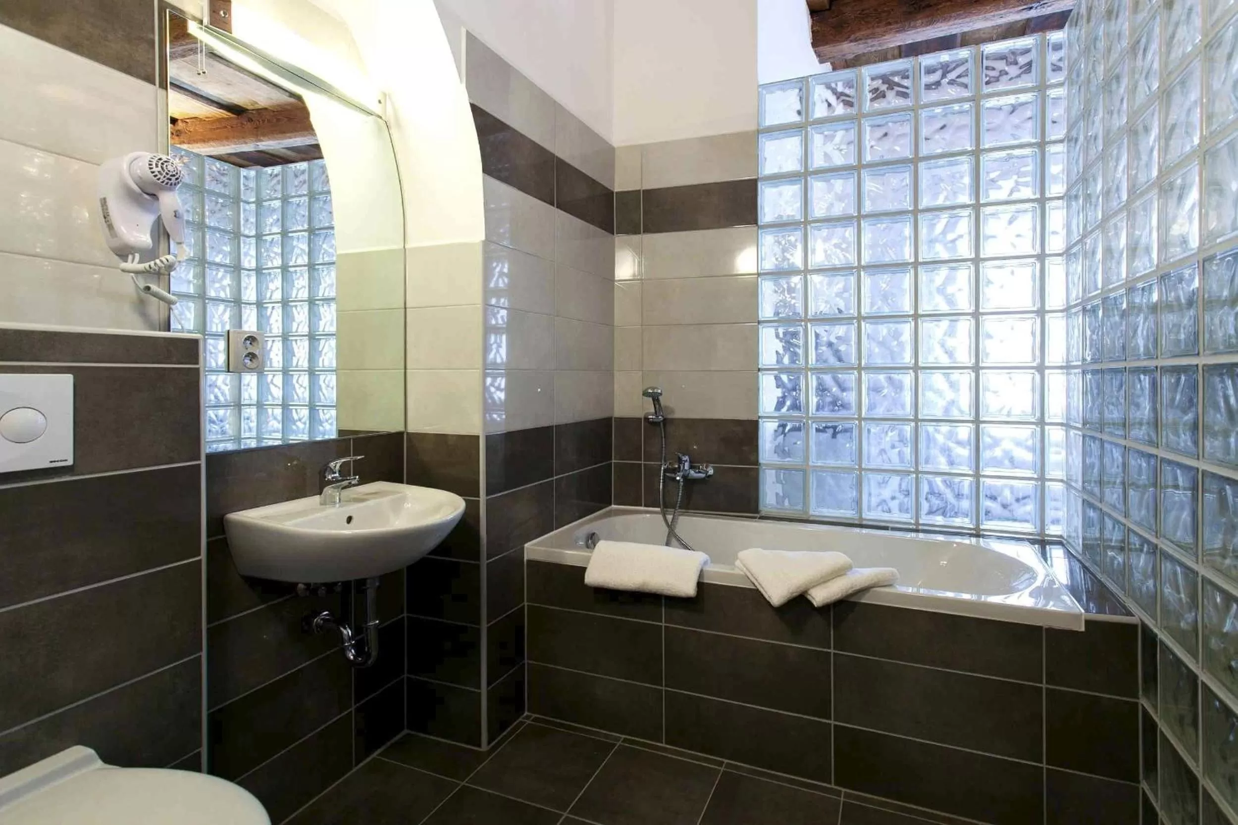 Shower, Bathroom in Hotel U Tří hrušek suites & apartments