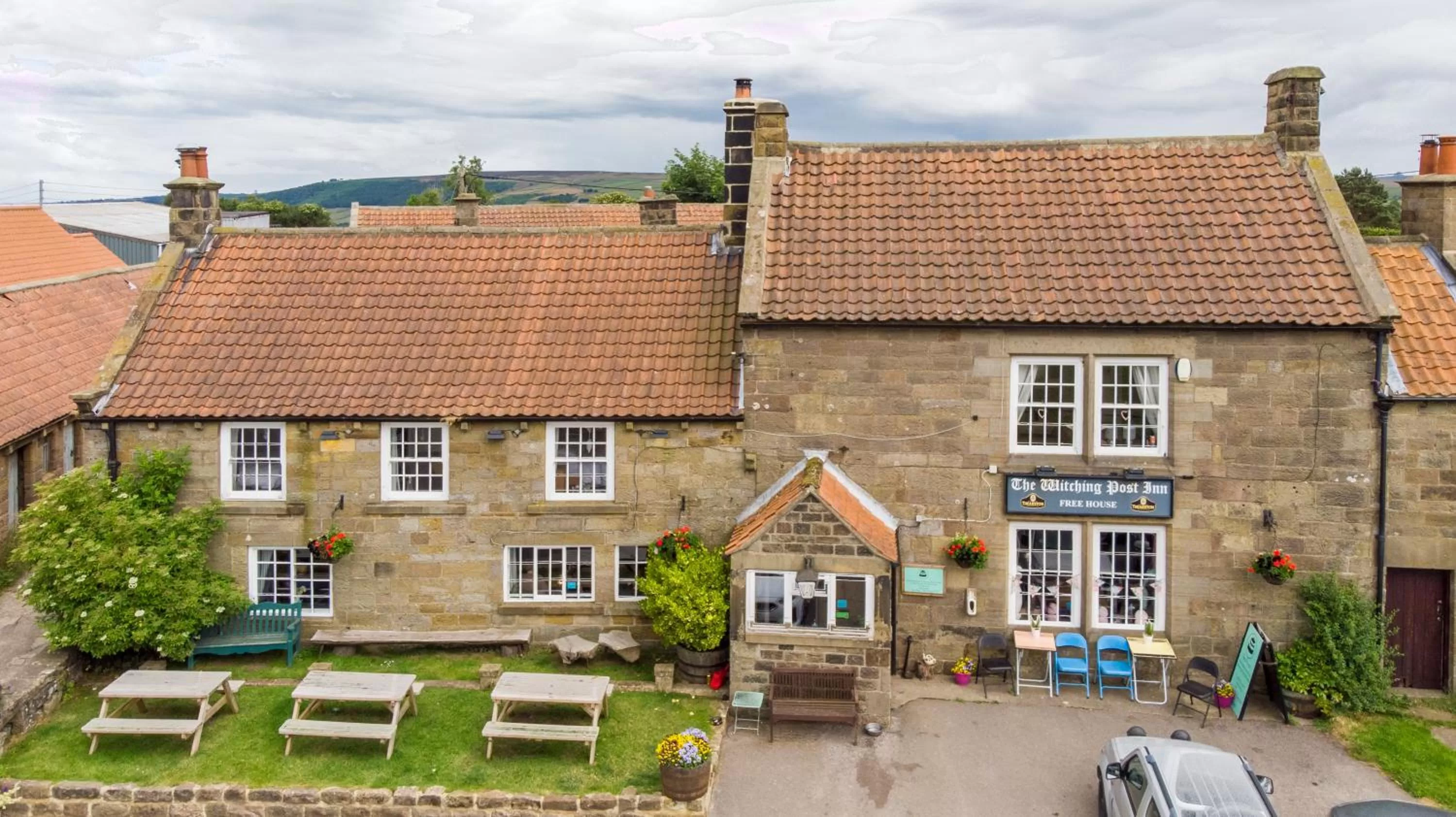 Property building in The Witching Post Inn
