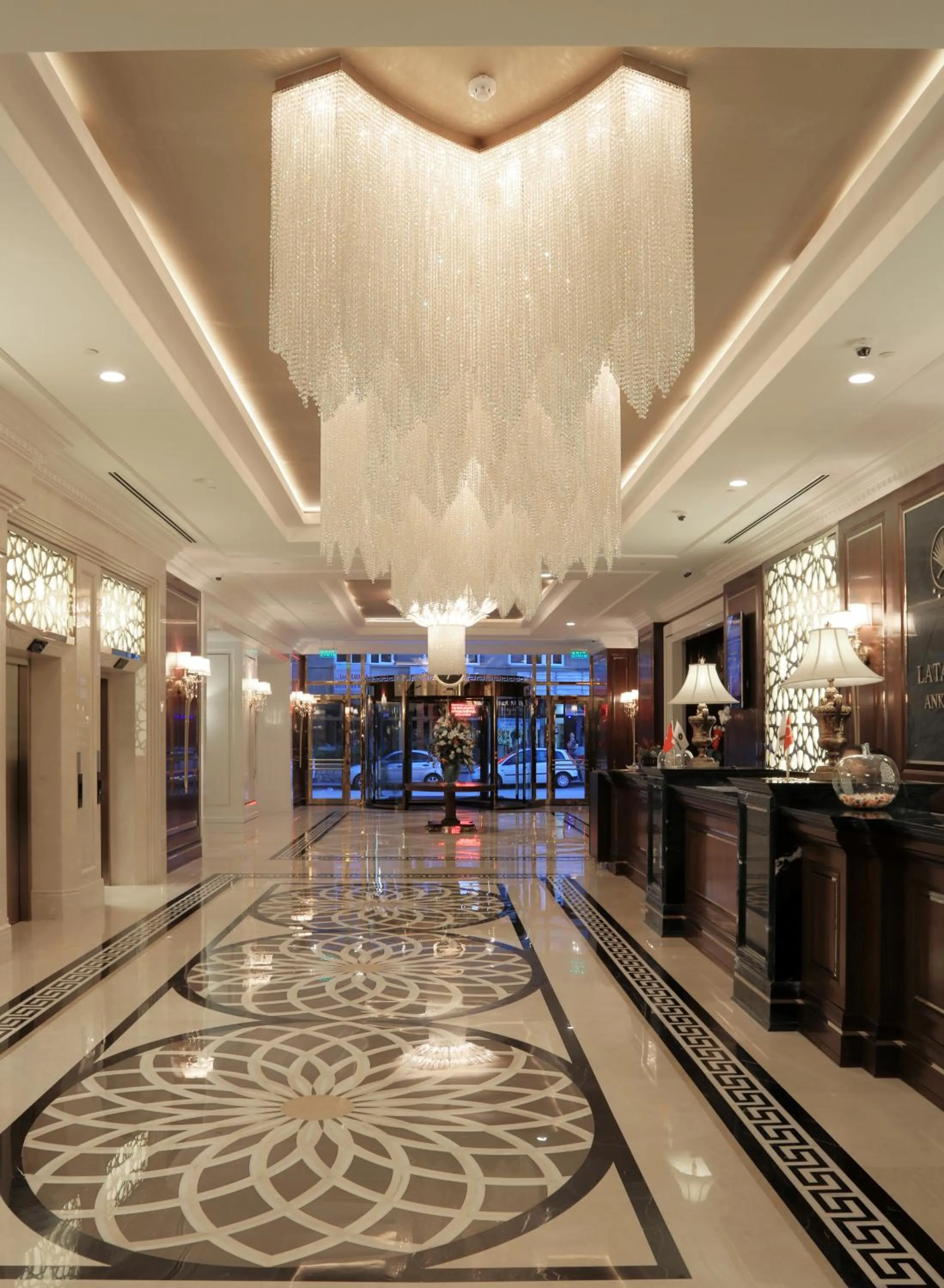 Lobby or reception in Latanya Hotel Ankara