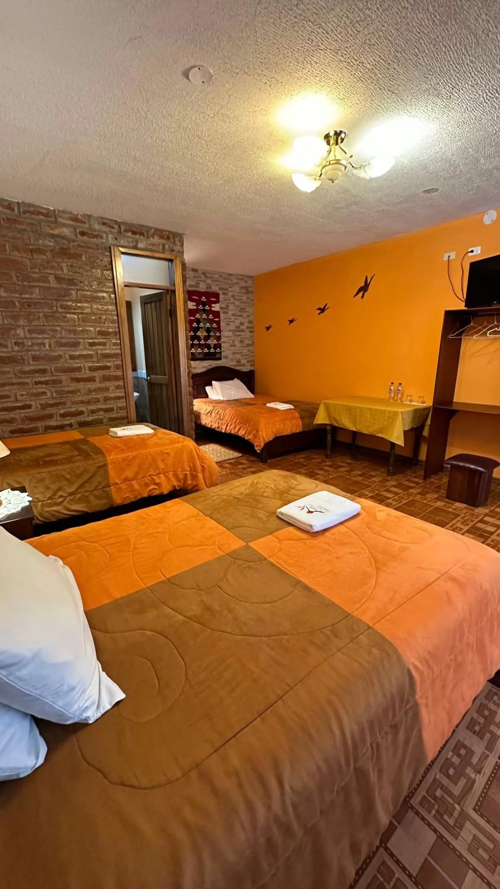 Bed in Hotel Donde Ivan