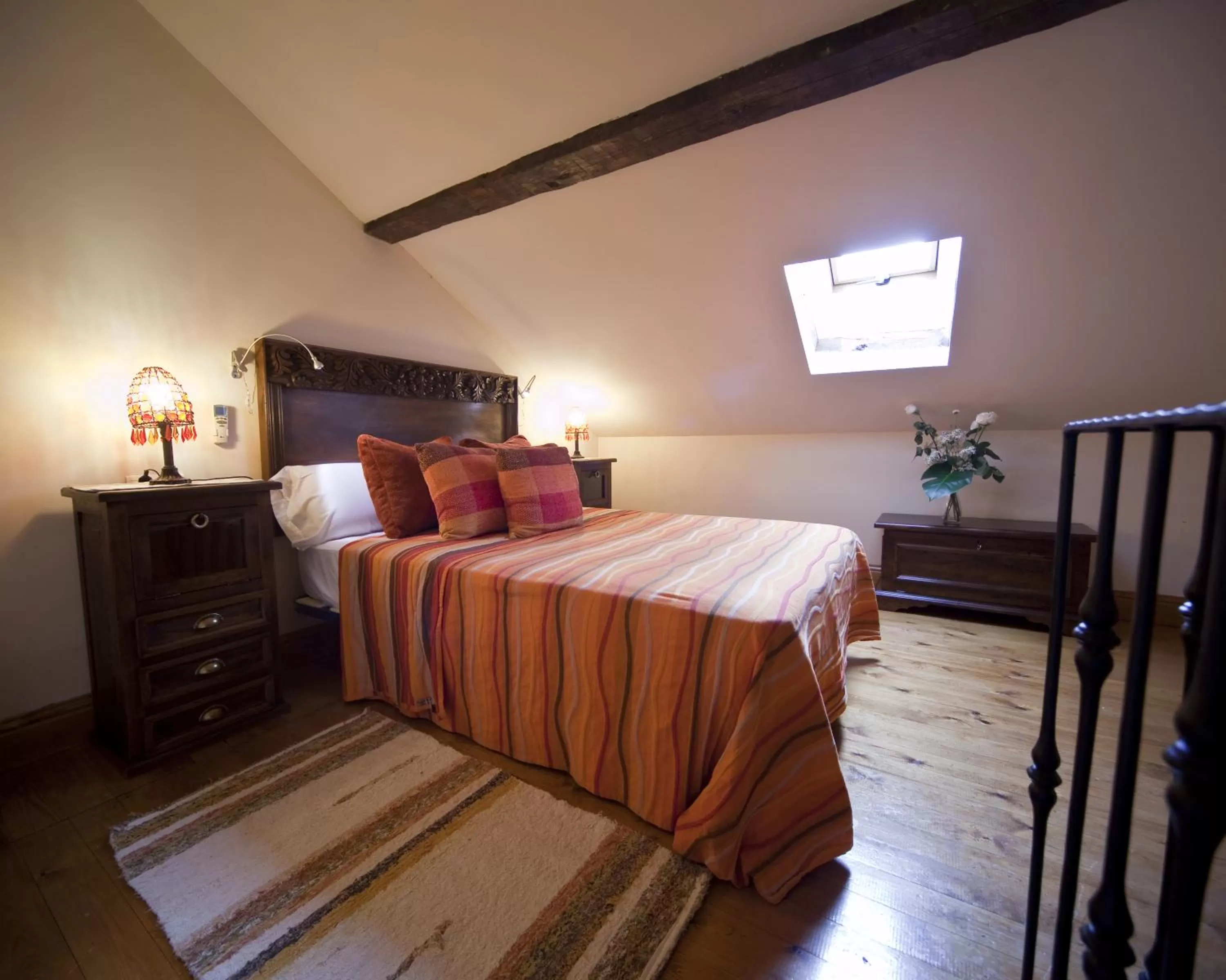 Decorative detail, Bed in Hotel Boutique La Morada de Juan de Vargas