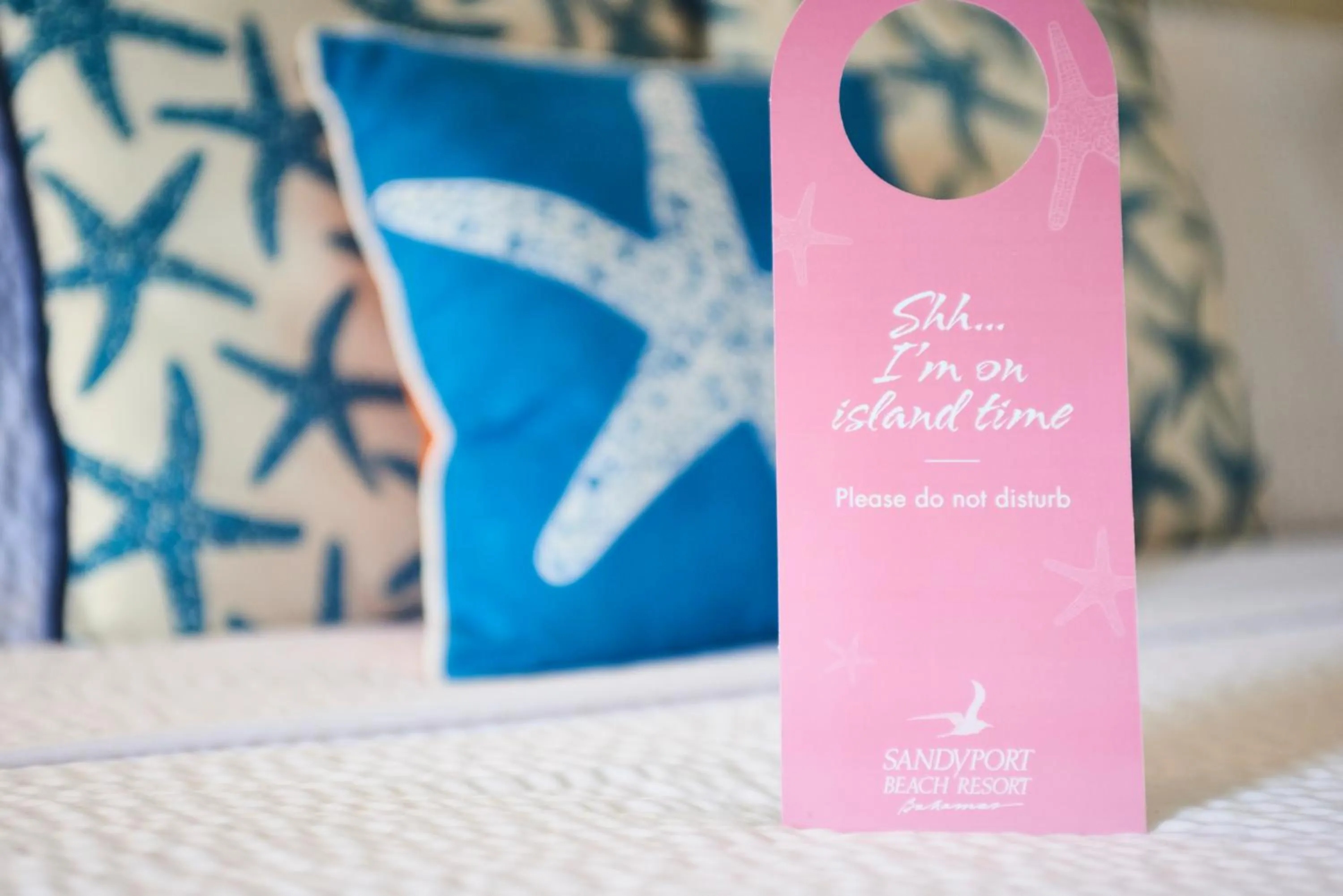 Bed in Sandyport Beach Resort