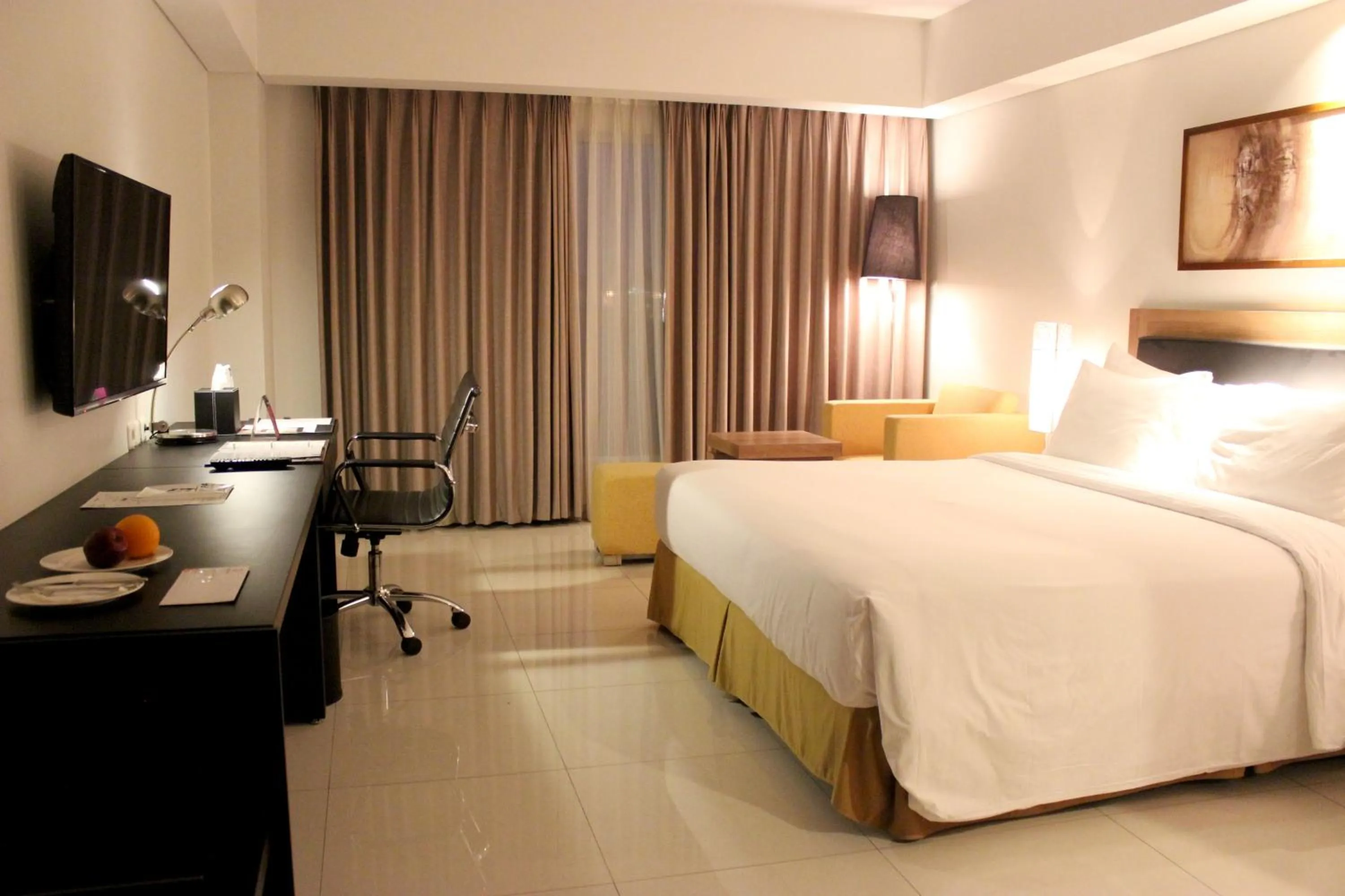 Bed in Sakura Park Hotel & Residence