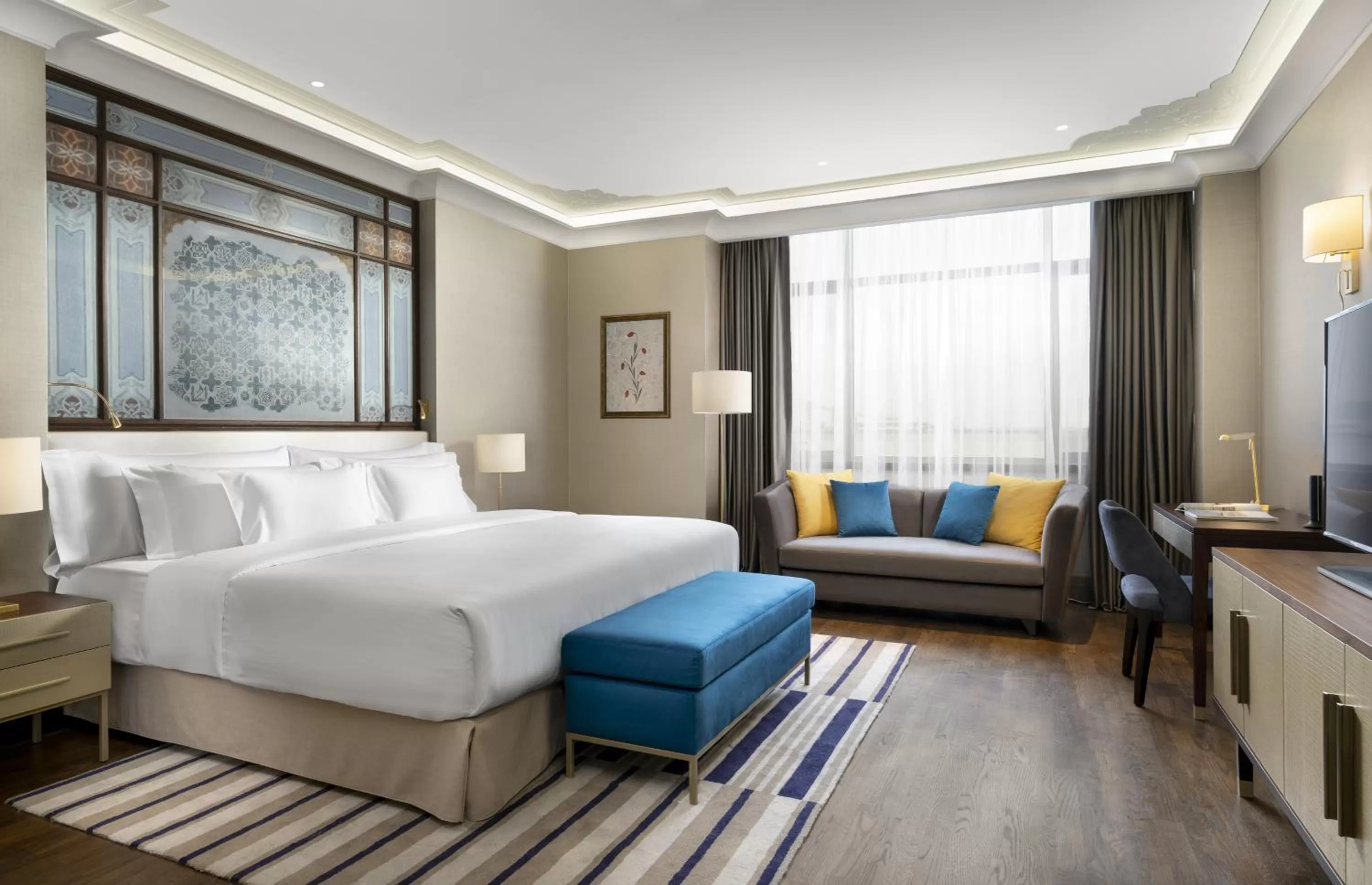 Bedroom, Bed in Barceló Istanbul