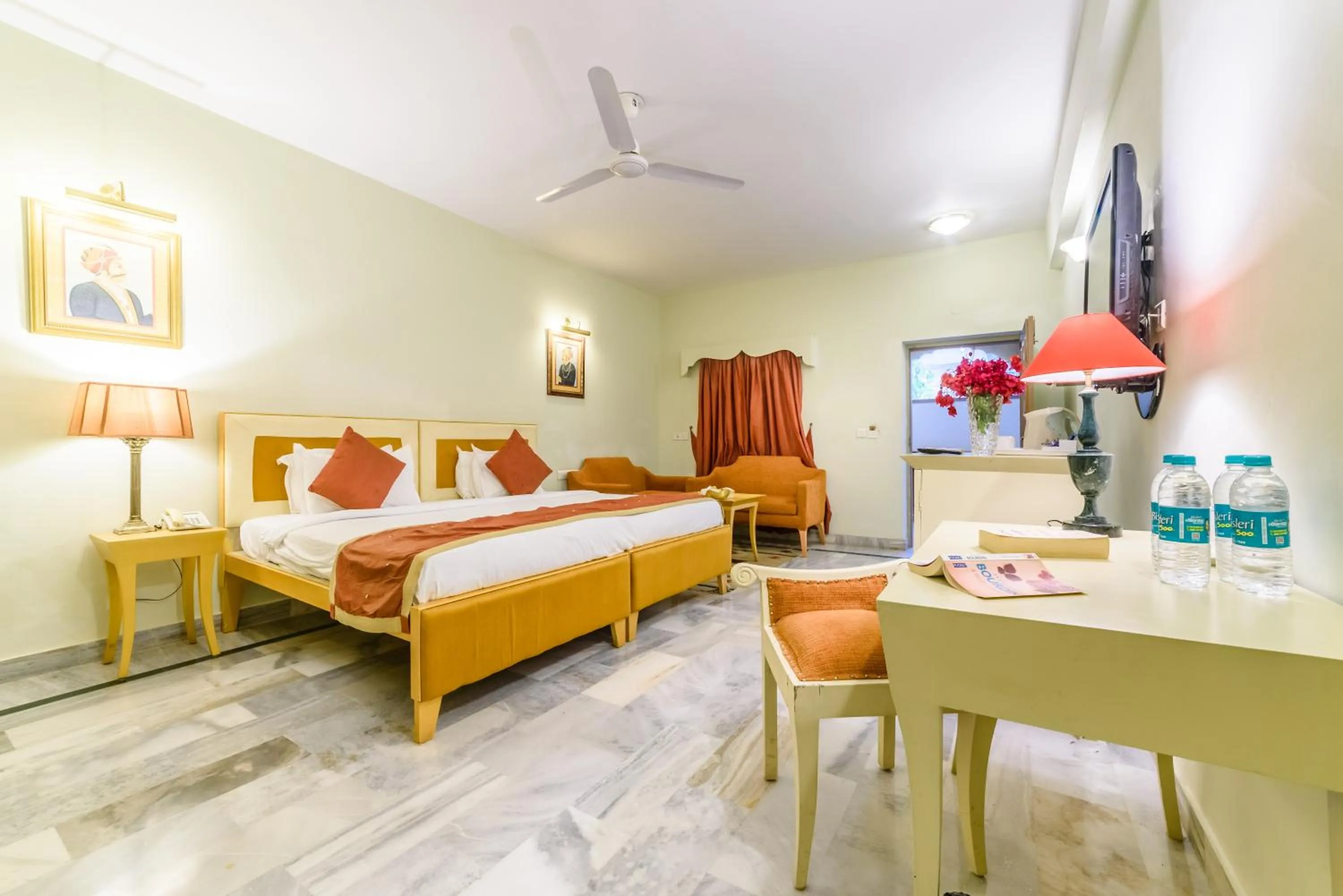 Bedroom, Bed in Fort Rajwada,Jaisalmer