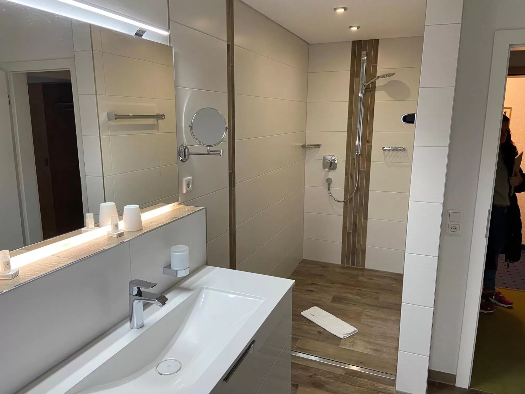 Bathroom in Gasthaus Hotel Kranz