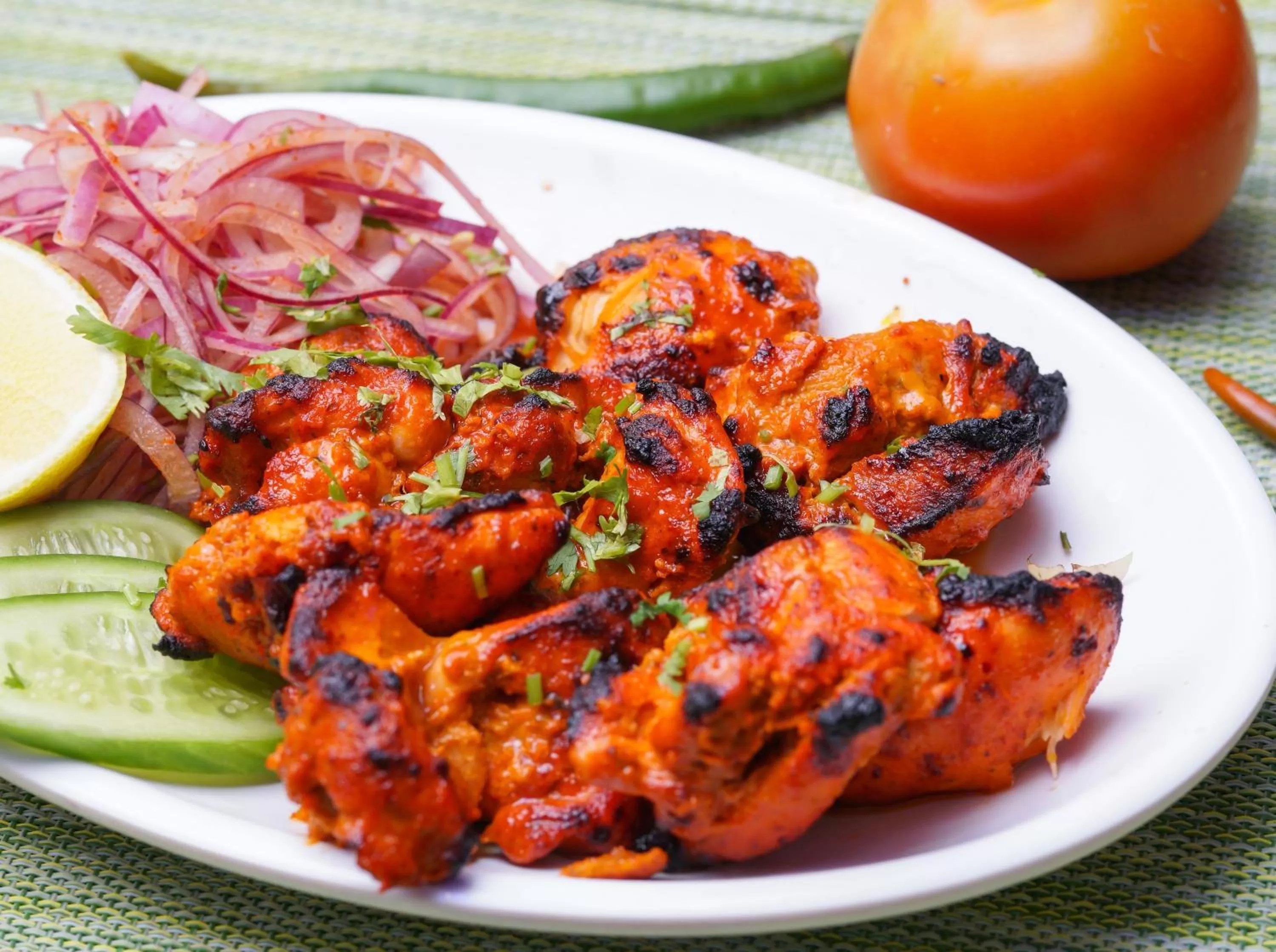 Food in Saffron Hotel