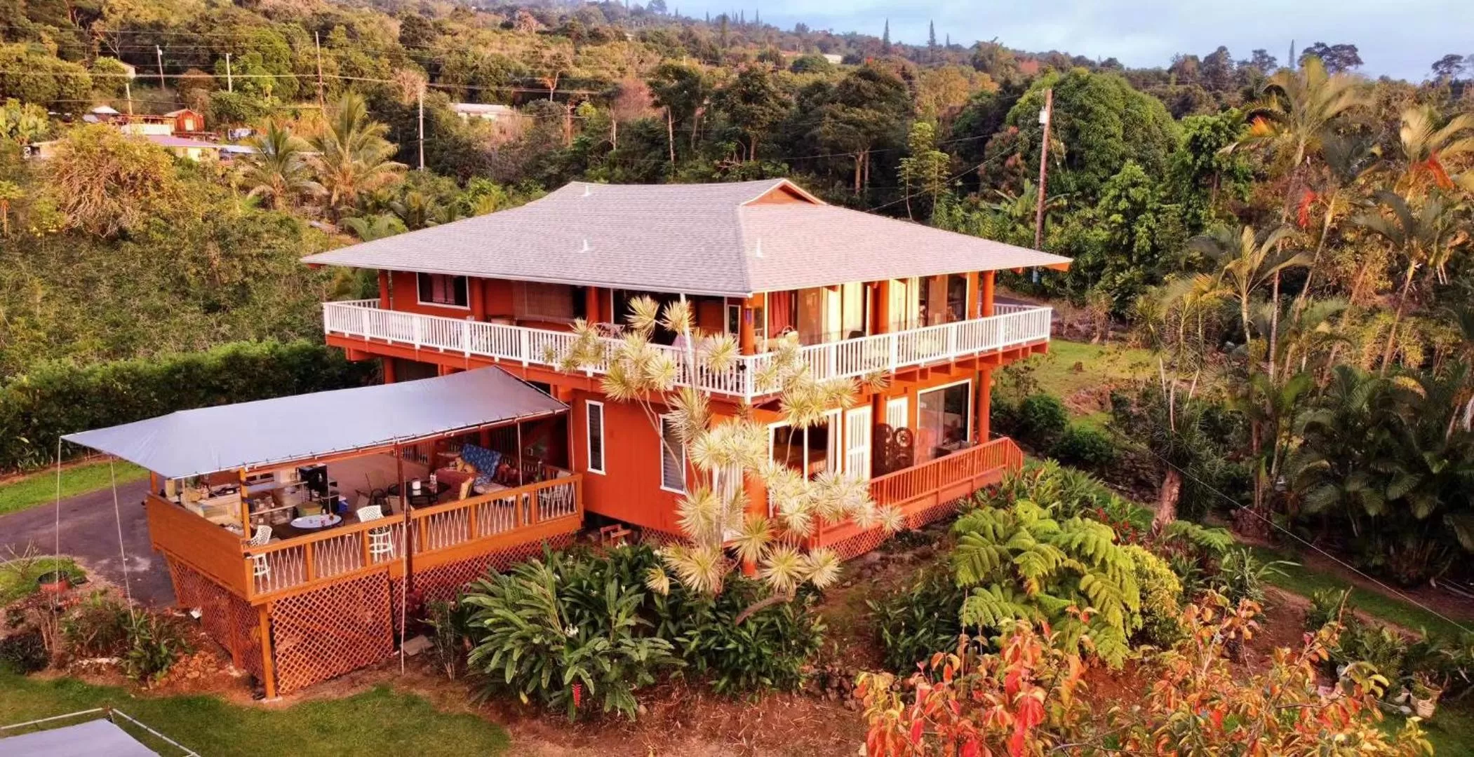 Property building, Bird's-eye View in Coffee Garden