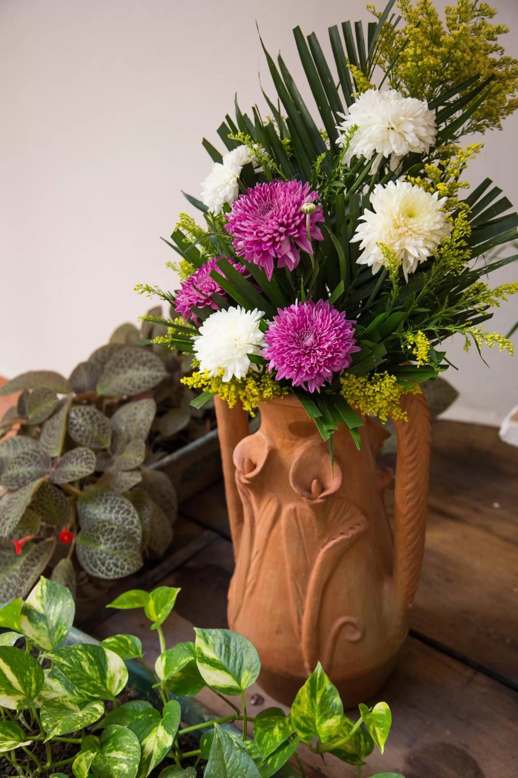 Decorative detail in Posada Kin