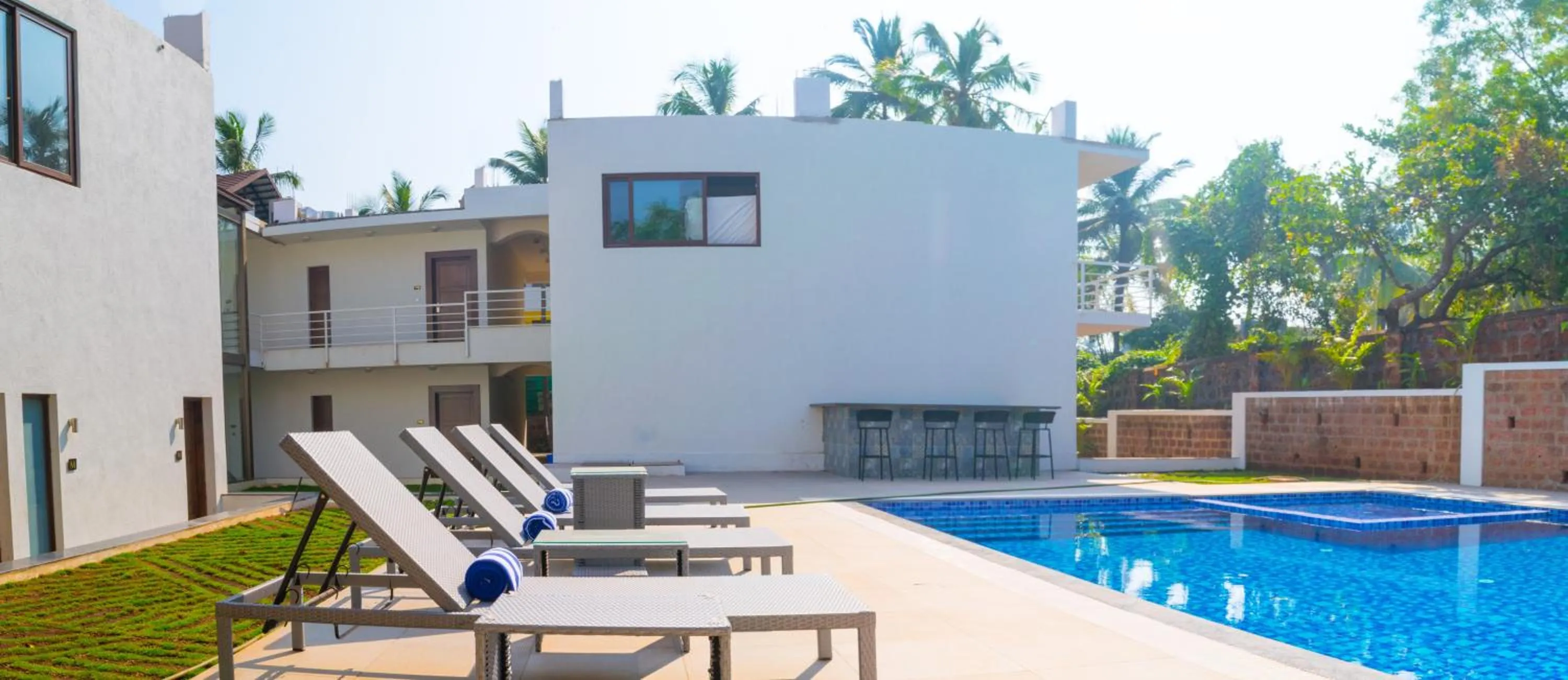 Bird's eye view in The Ivy Anjuna