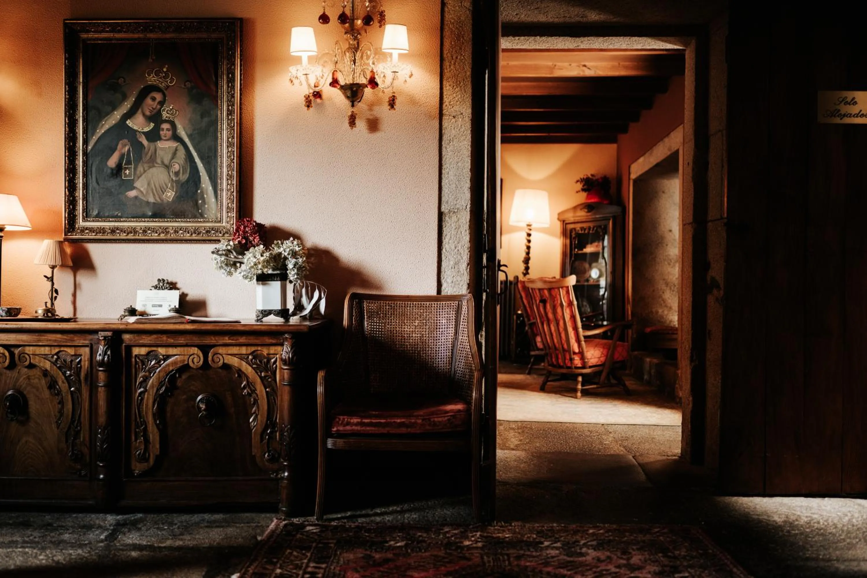 Lobby or reception in Casa Grande Do Bachao