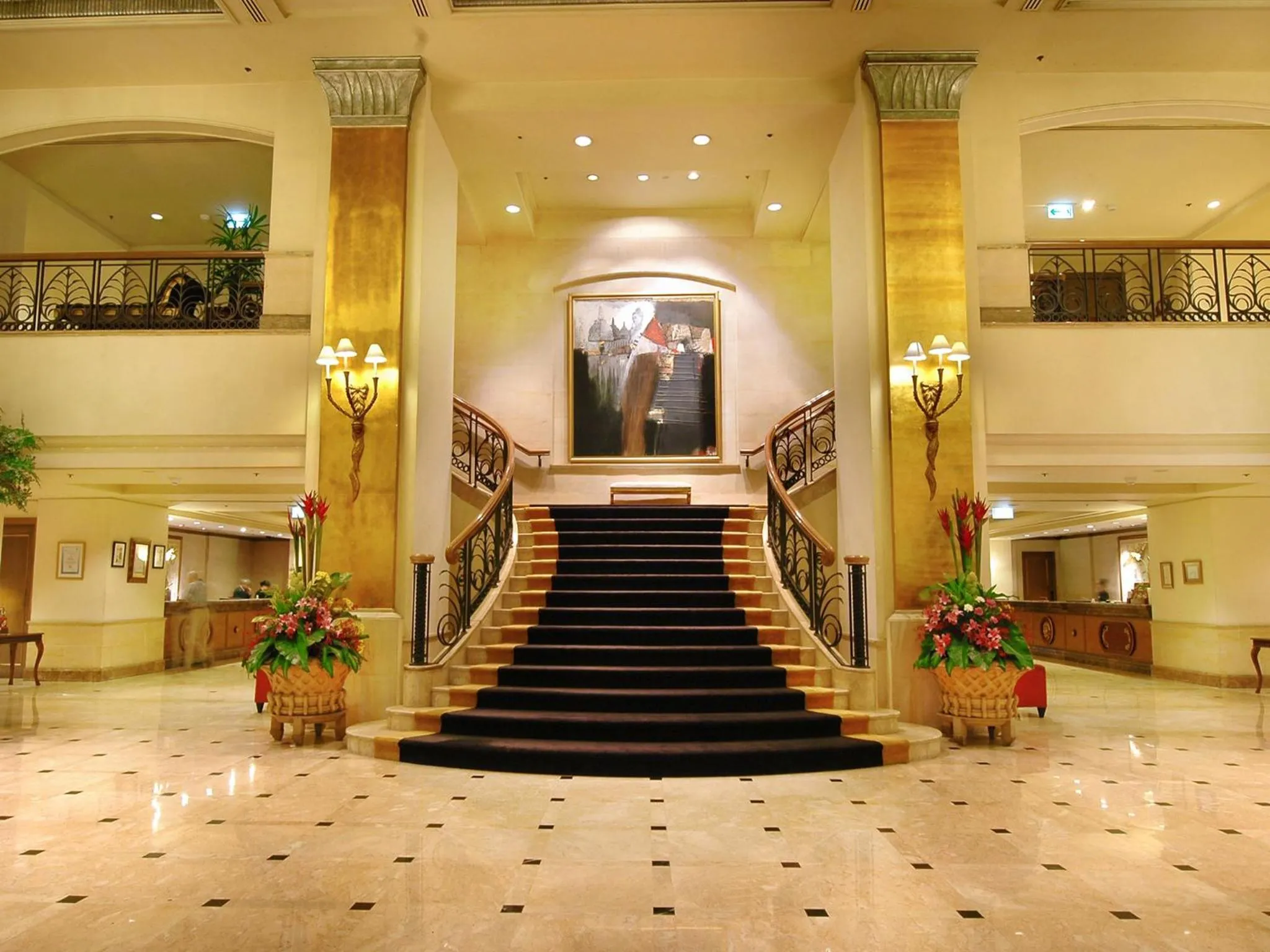 Lobby or reception in Hotel Borobudur Jakarta