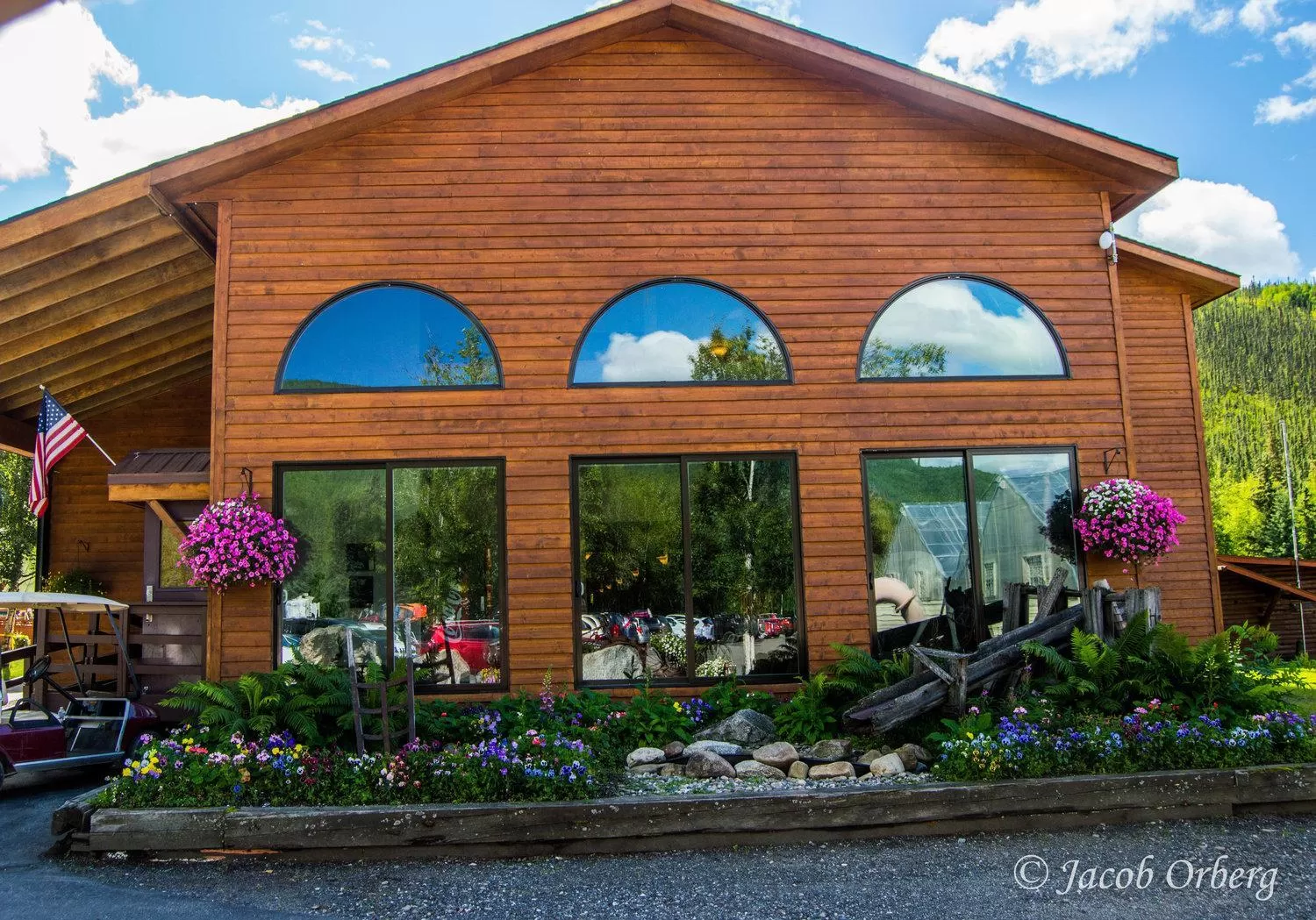 Property building in Chena Hot Springs Resort