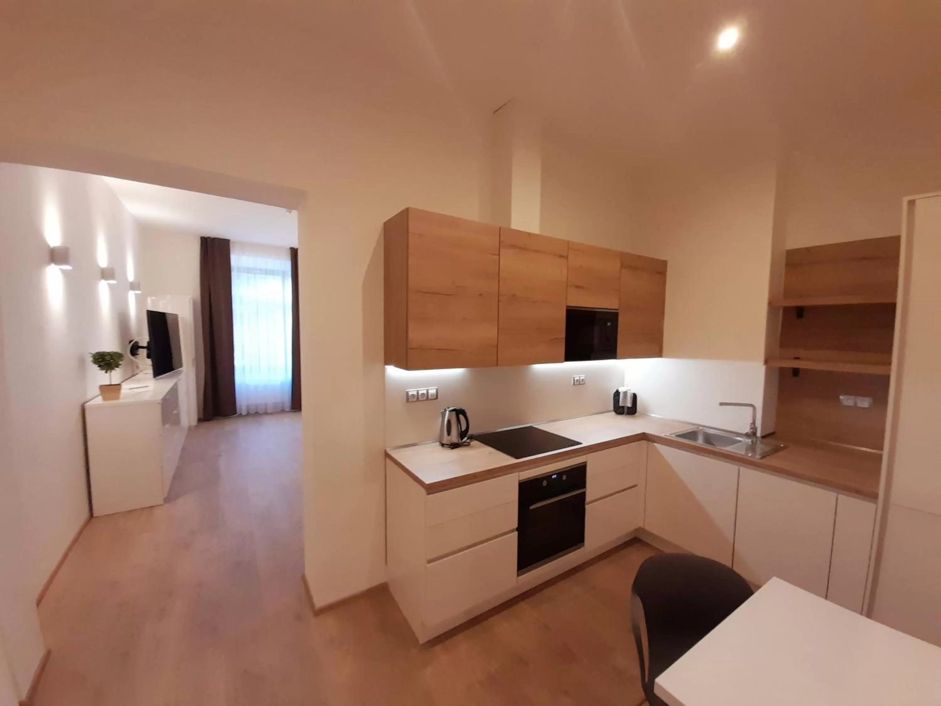 Kitchen/Kitchenette in Residence Mariánská