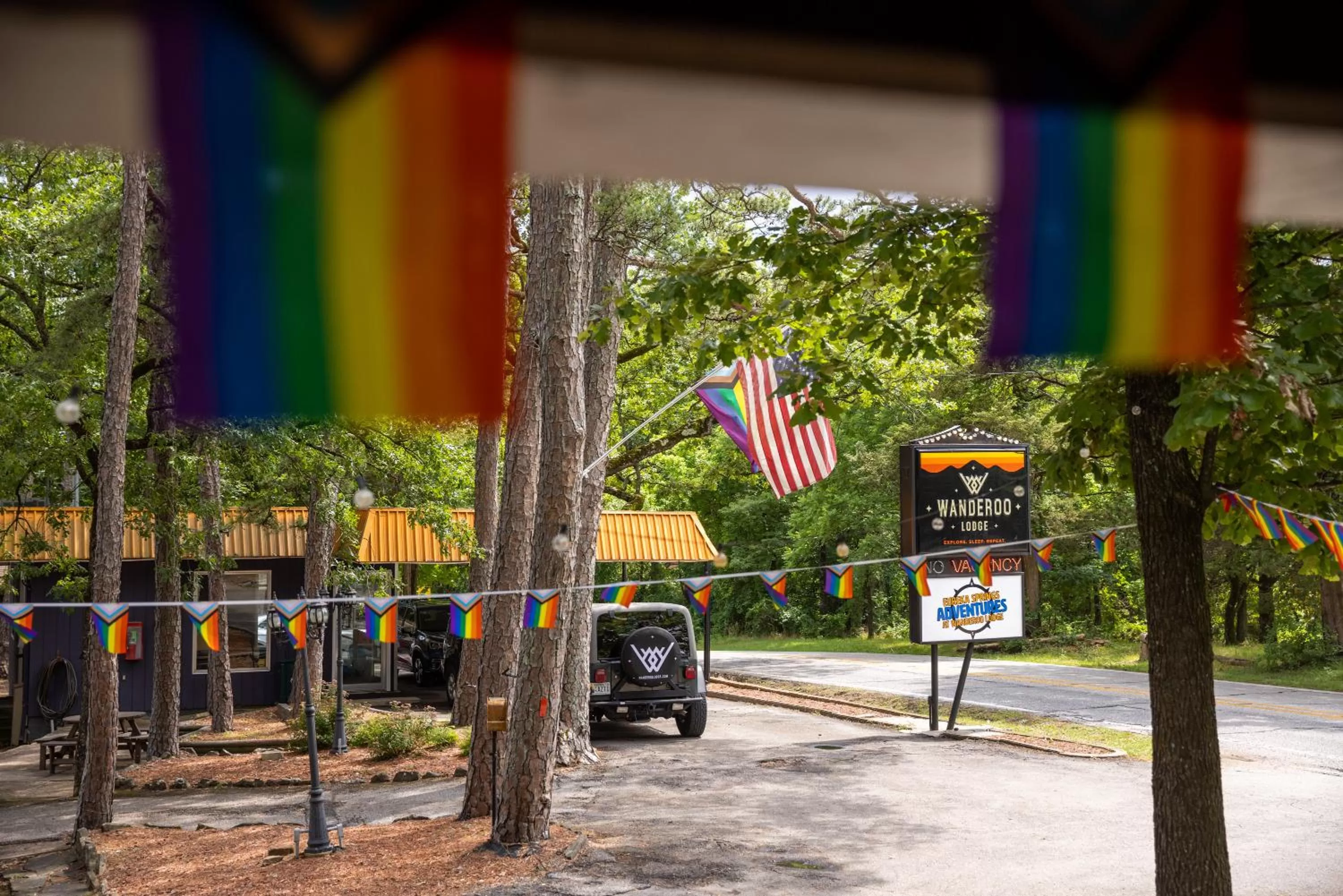 Street view in The Wanderoo Lodge