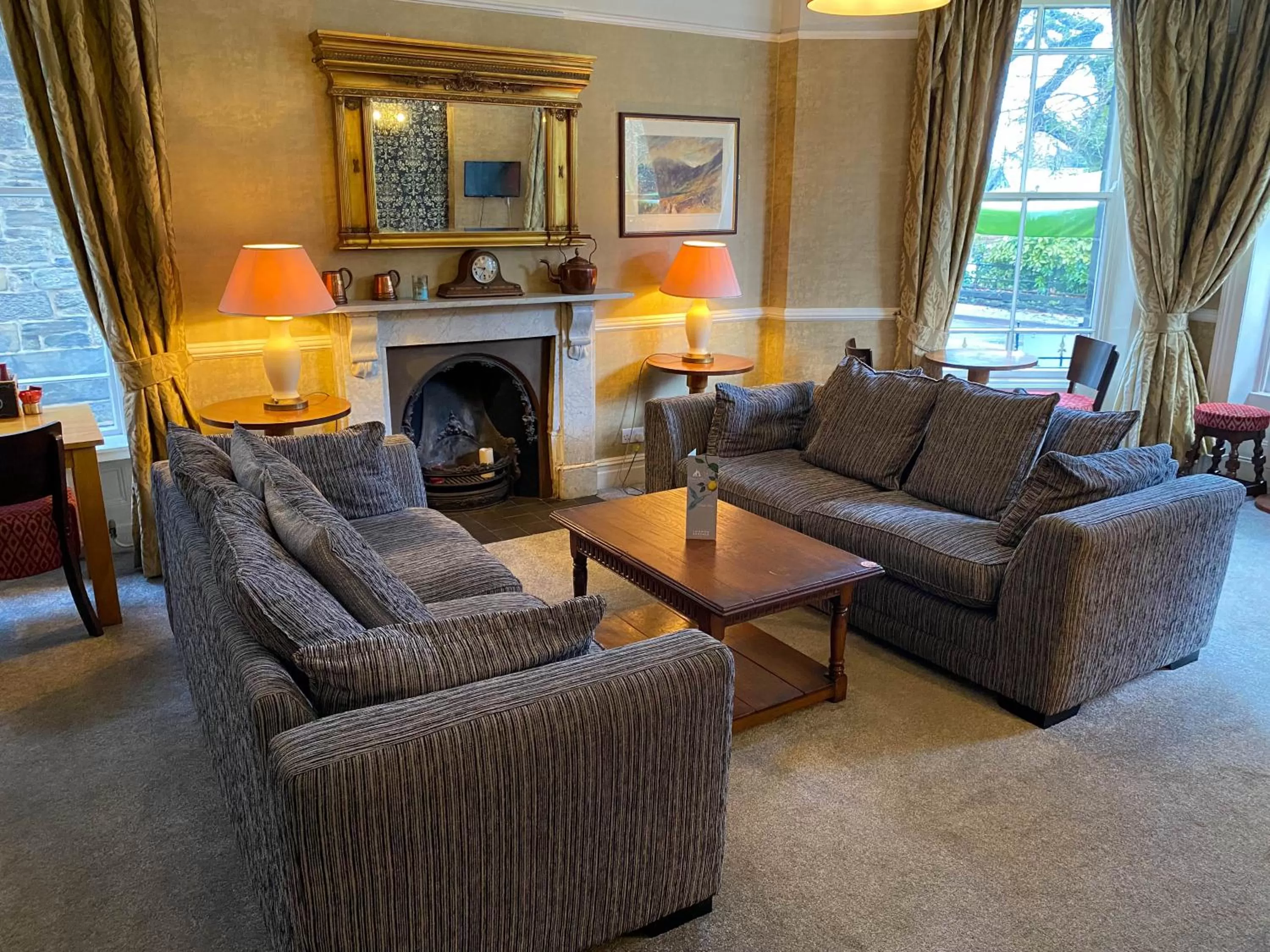 Lounge or bar in Glan Aber Hotel