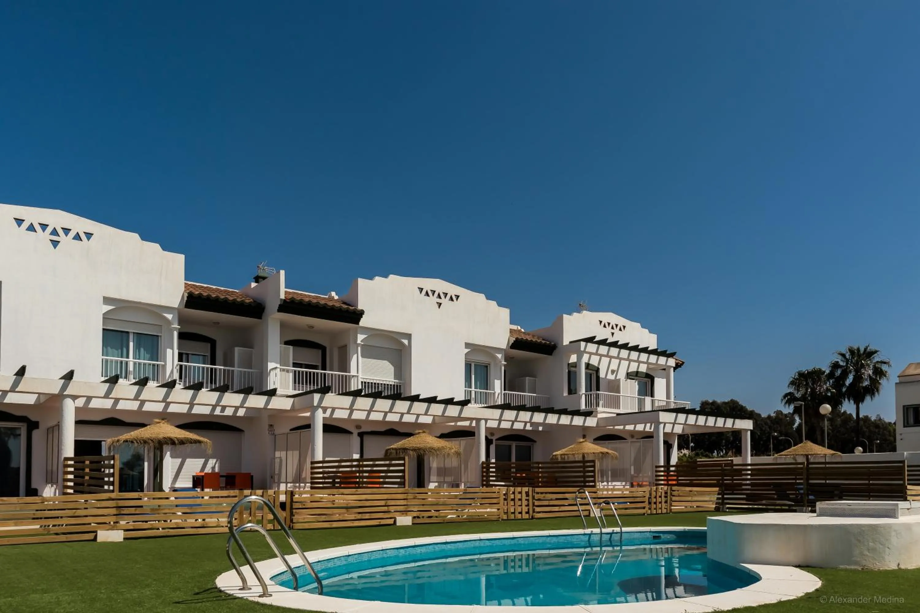 Property building in Roquetas Beach and Playa Serena Golf Village